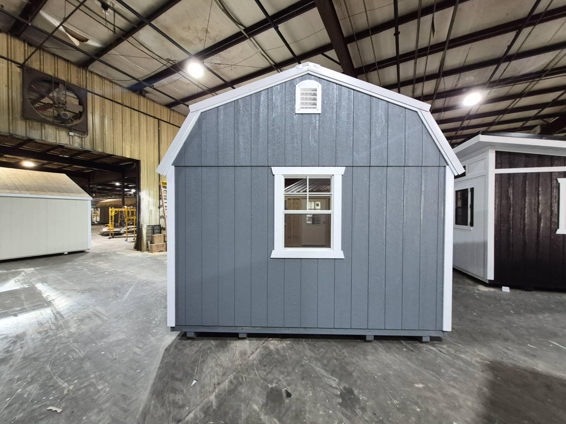 Standard Loft 12x24 portable building in Phoenix Gray