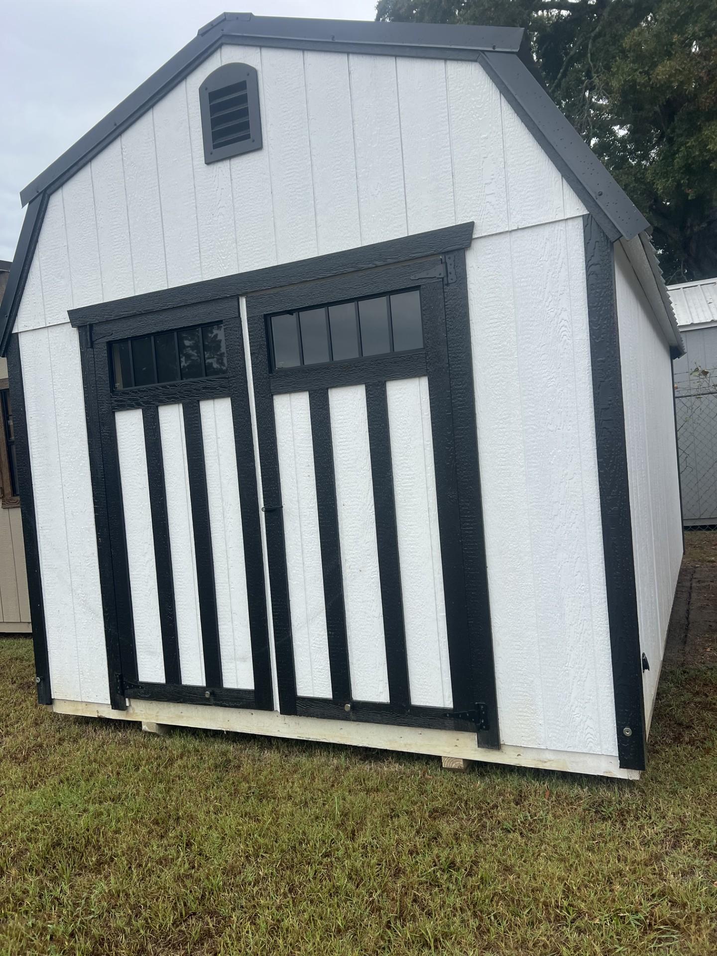 Phoenix Repo 10x16 portable building in White
