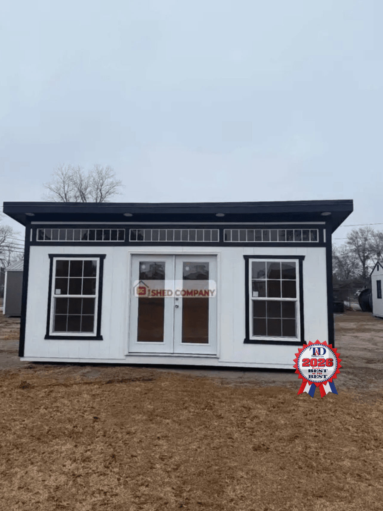 Phoenix Repo 10x20 portable building in White