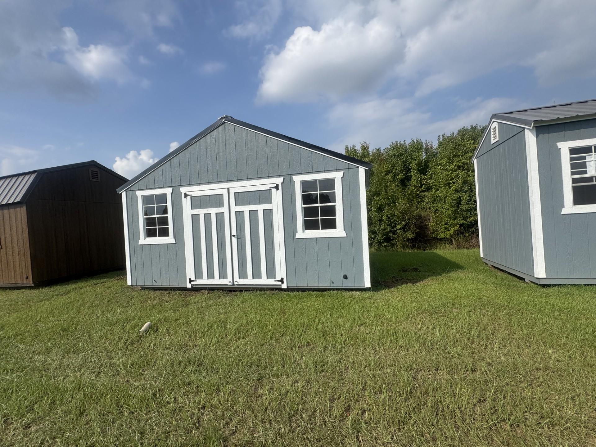Phoenix Repo 12x16 portable building in Phoenix Grey