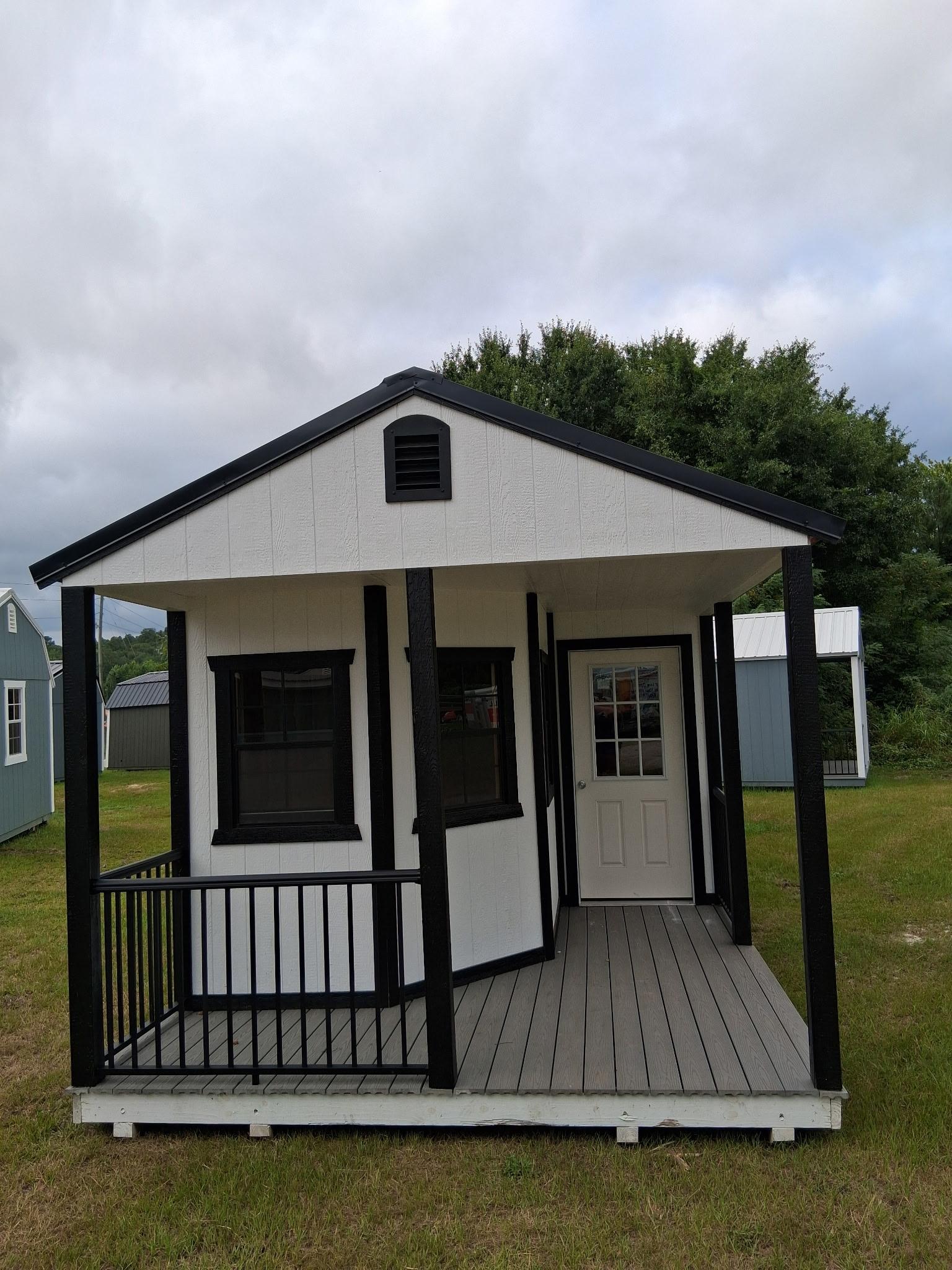 Phoenix Repo 12x40 portable building in White