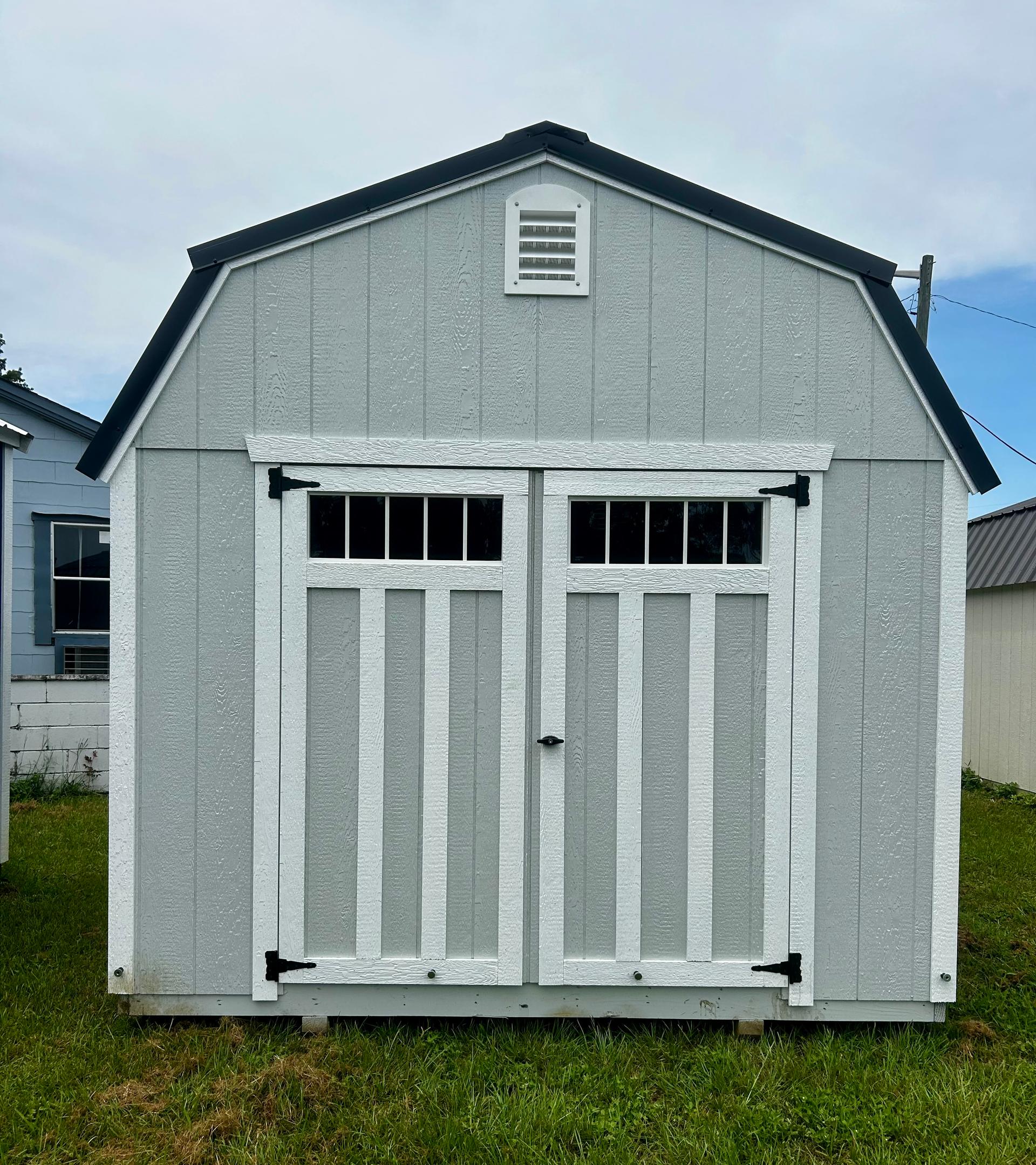 Standard Loft 10x12 portable building in Misty