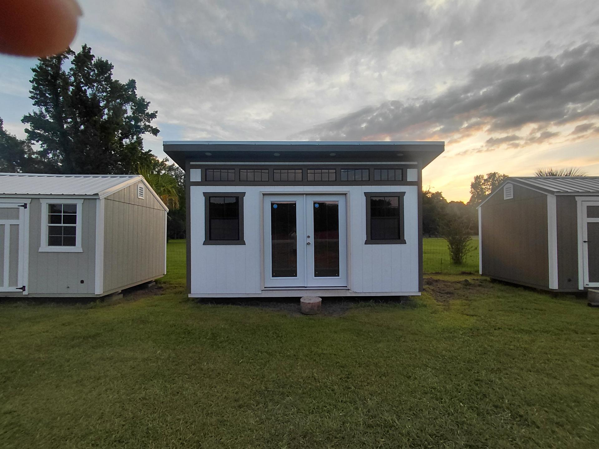 Standard Signature 10x16 portable building in White