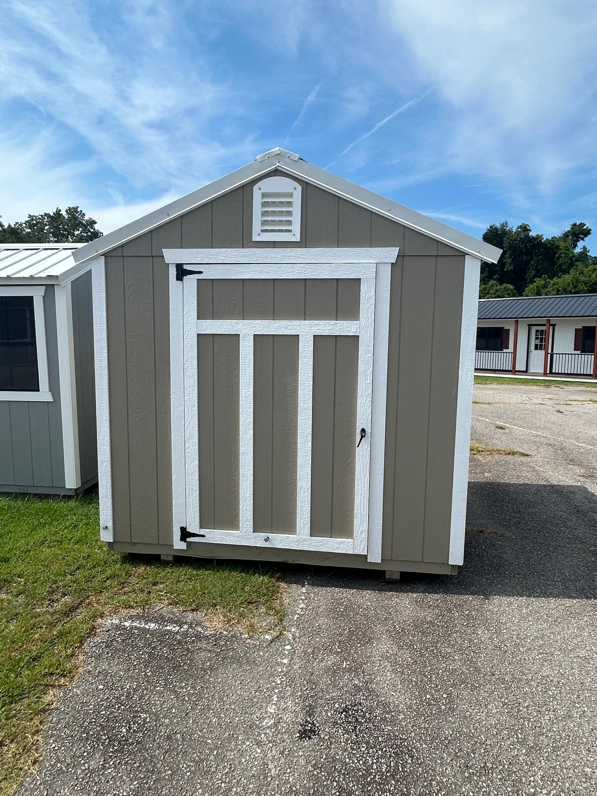 Standard Utility 8x8 portable building in Tanglewood