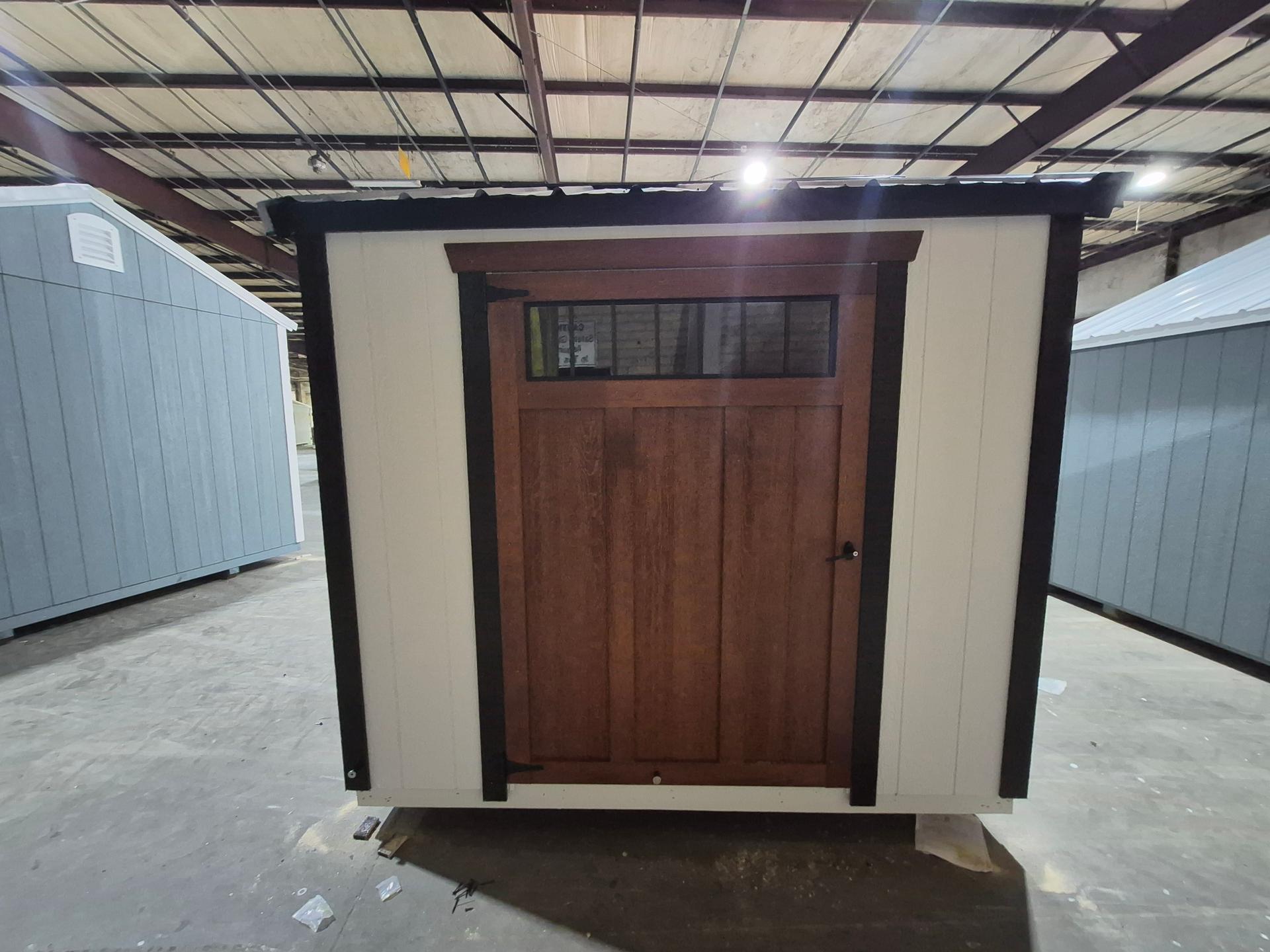Standard Utility 8x8 portable building in White