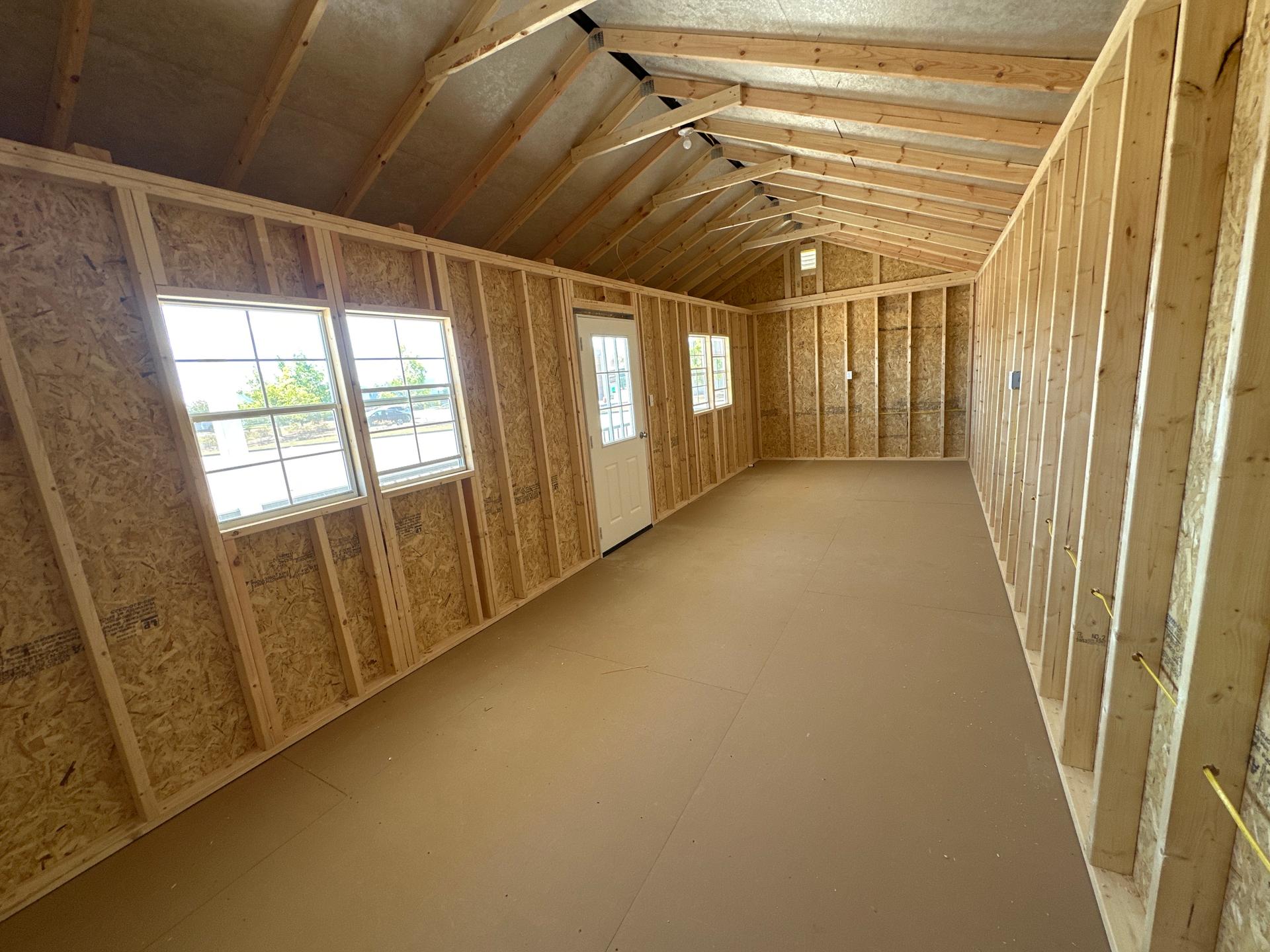 Standard Utility 14x28 portable building in Misty