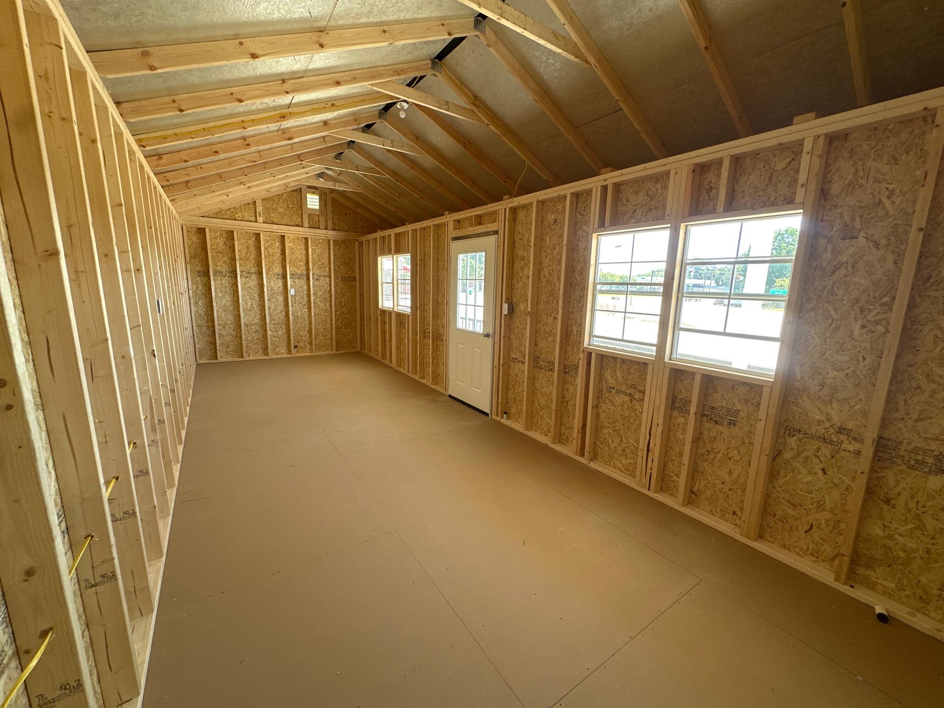 Standard Utility 14x28 portable building in Misty