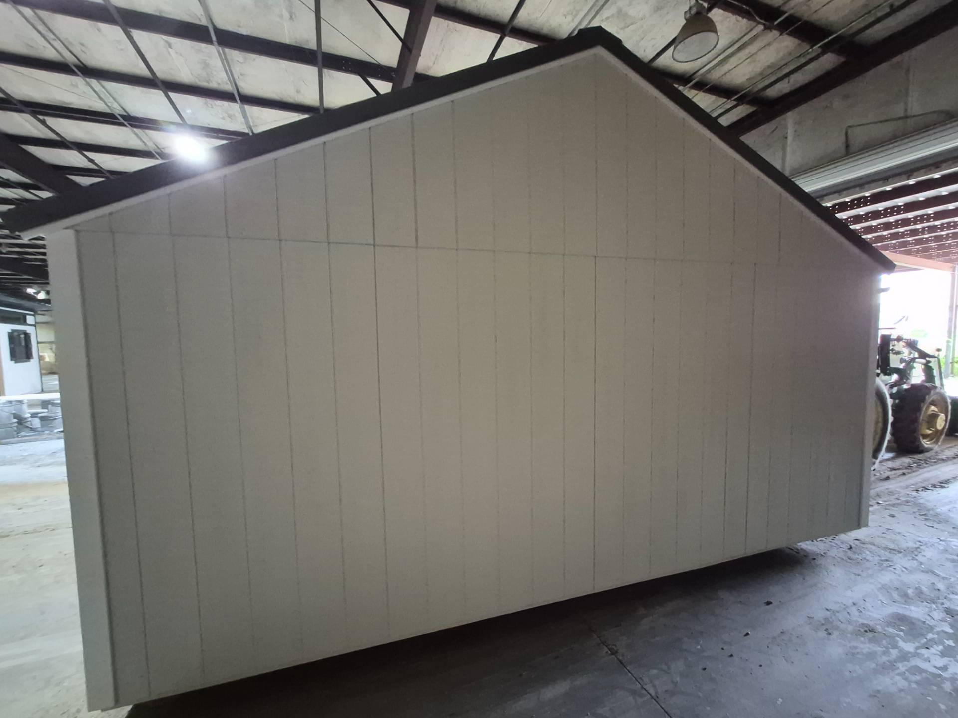 Lite Utility 10x16 portable building in Gray Heron