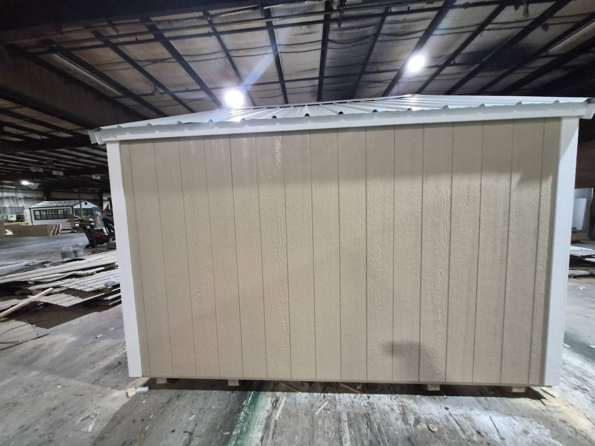 Lite Utility 12x16 portable building in Pavillion Beige