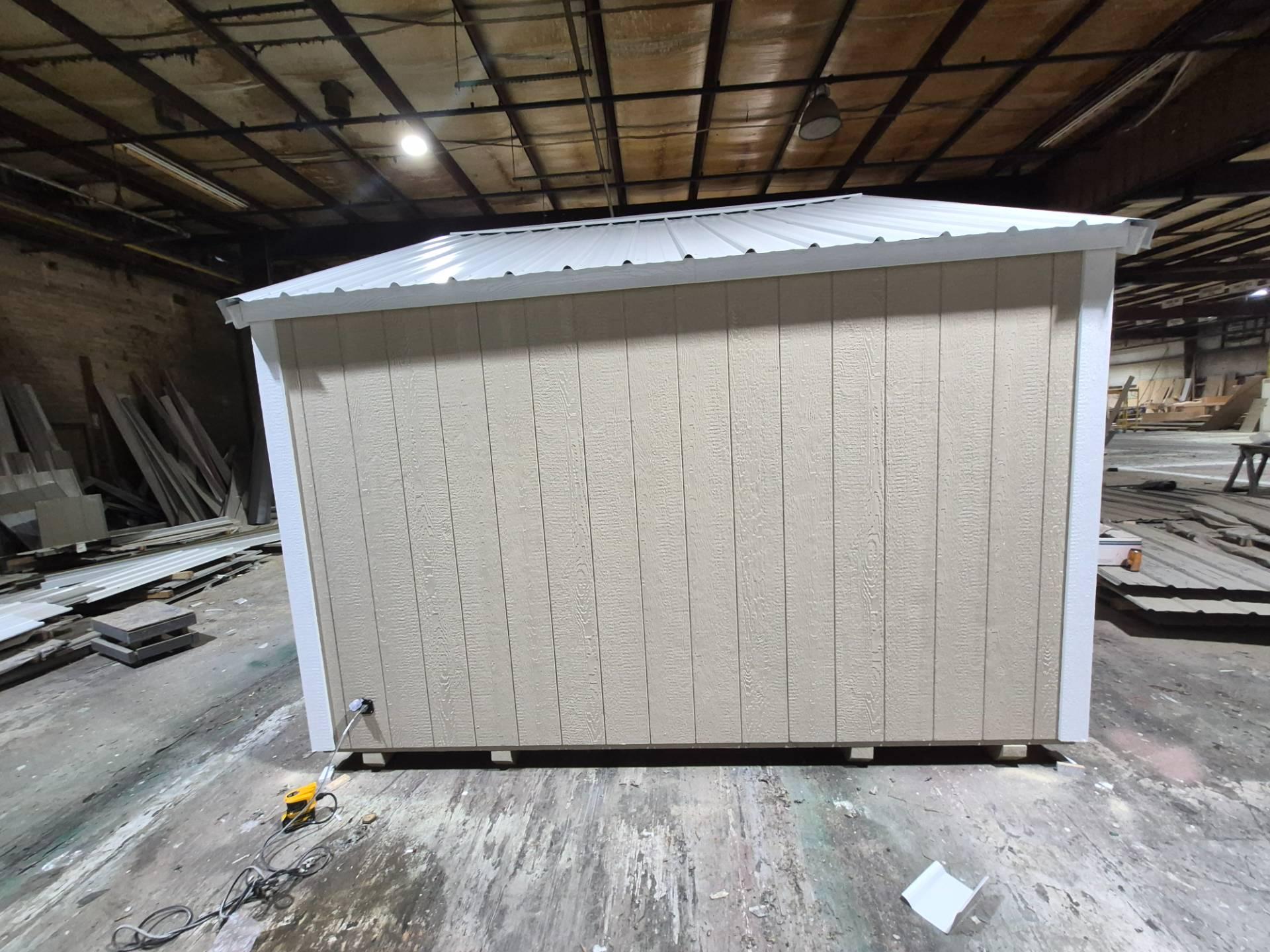 Lite Utility 12x16 portable building in Pavillion Beige