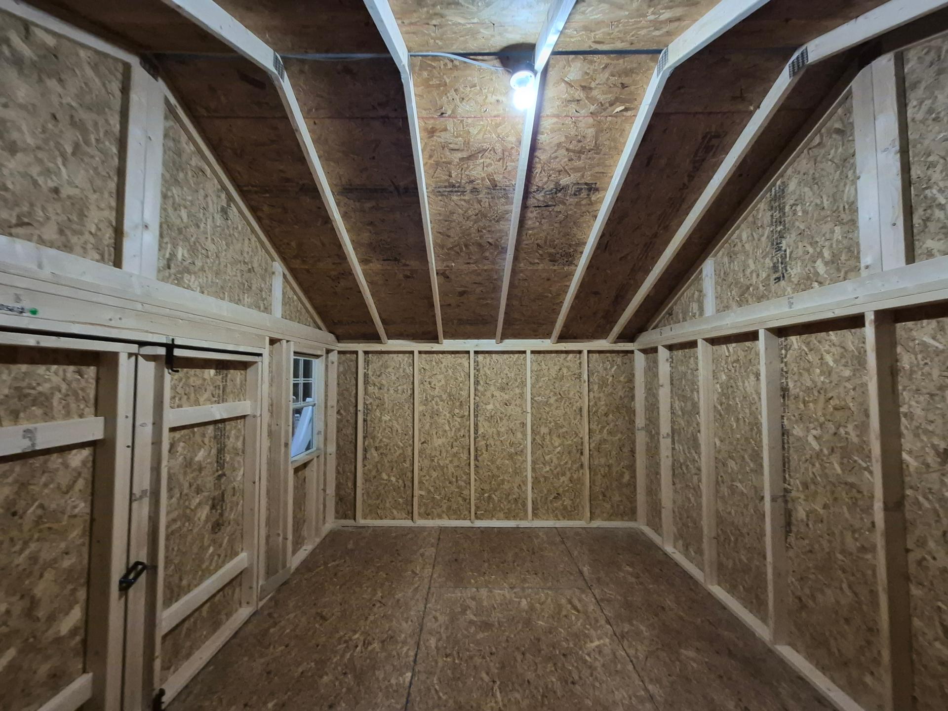 Lite Utility 12x16 portable building in Phoenix Gray