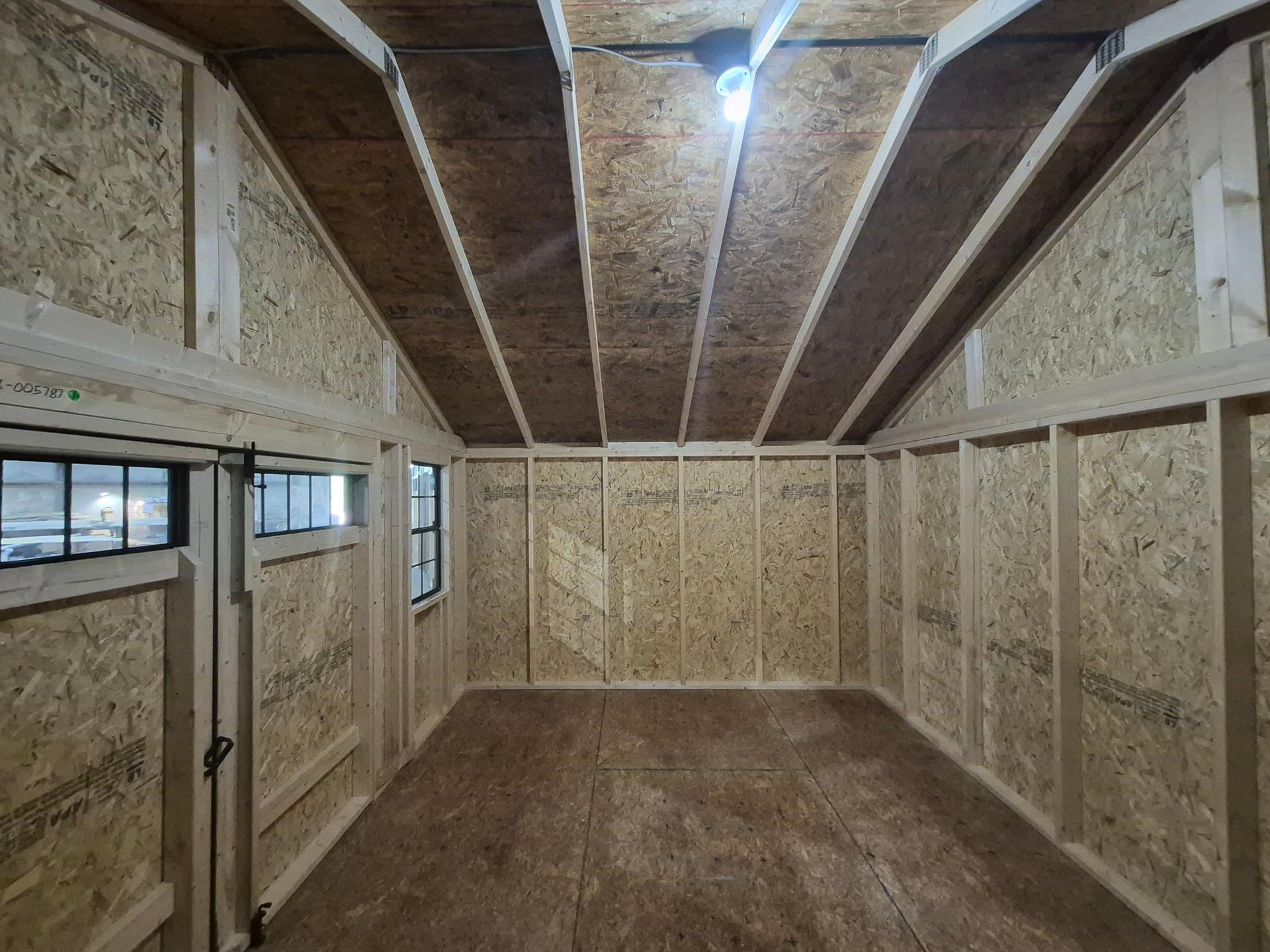 Lite Utility 12x16 portable building in White