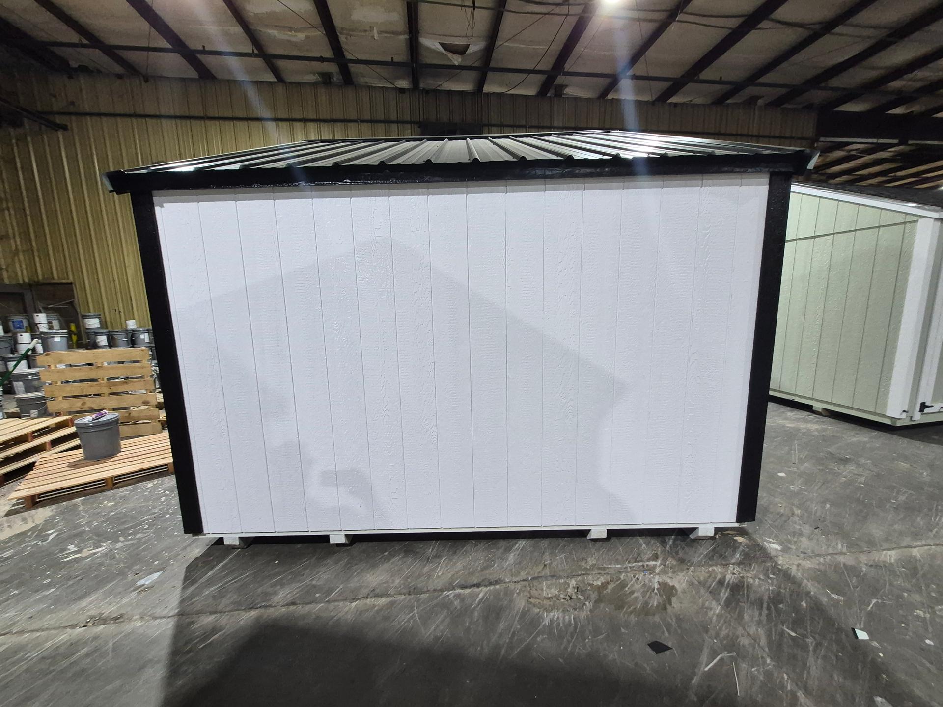 Lite Utility 12x16 portable building in White