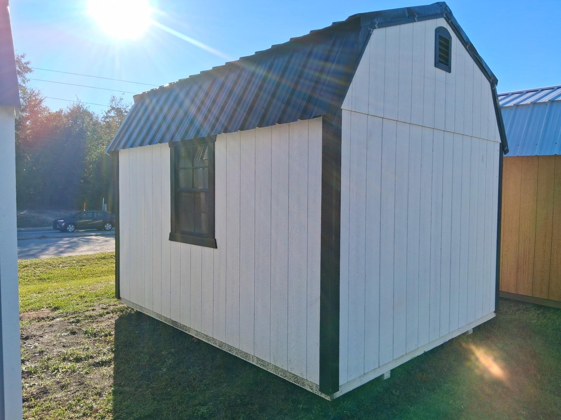 Phoenix Repo 10x12 portable building in White