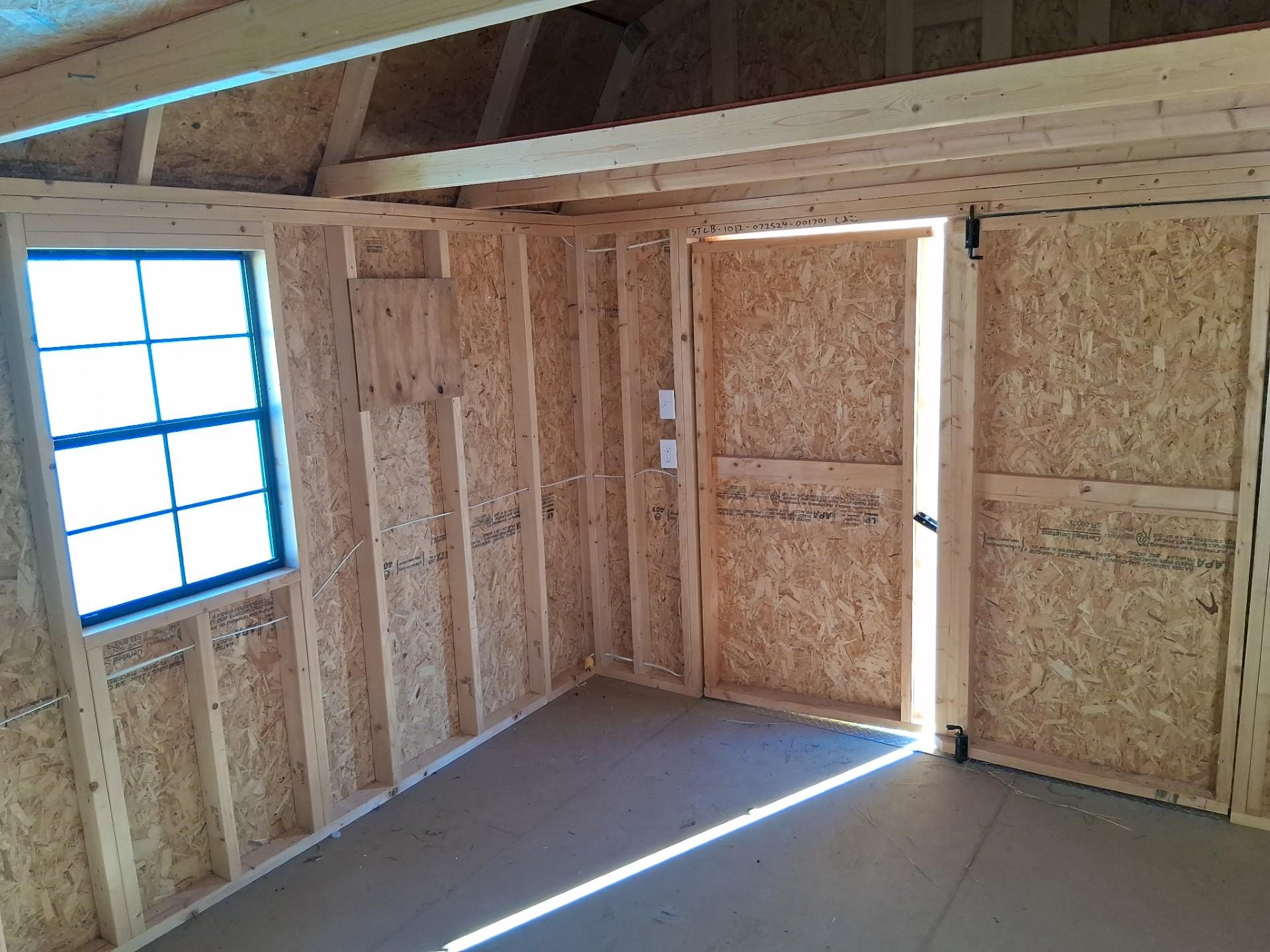 Phoenix Repo 10x12 portable building in White