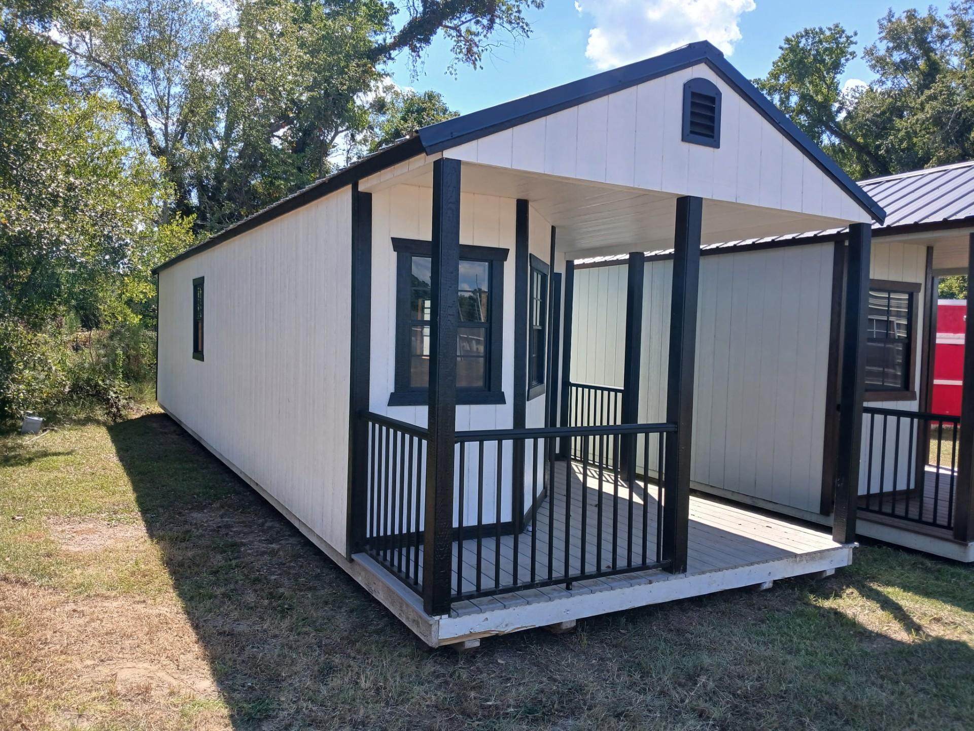 Phoenix Repo 12x40 portable building in White