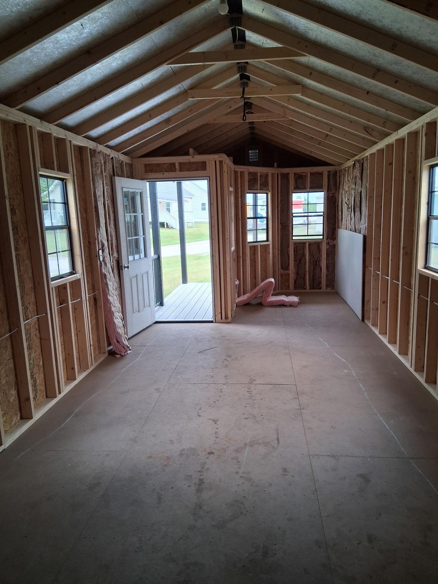 Phoenix Repo 12x40 portable building in White
