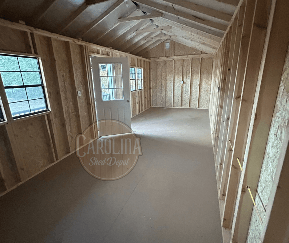 Phoenix Repo 14x28 portable building in White