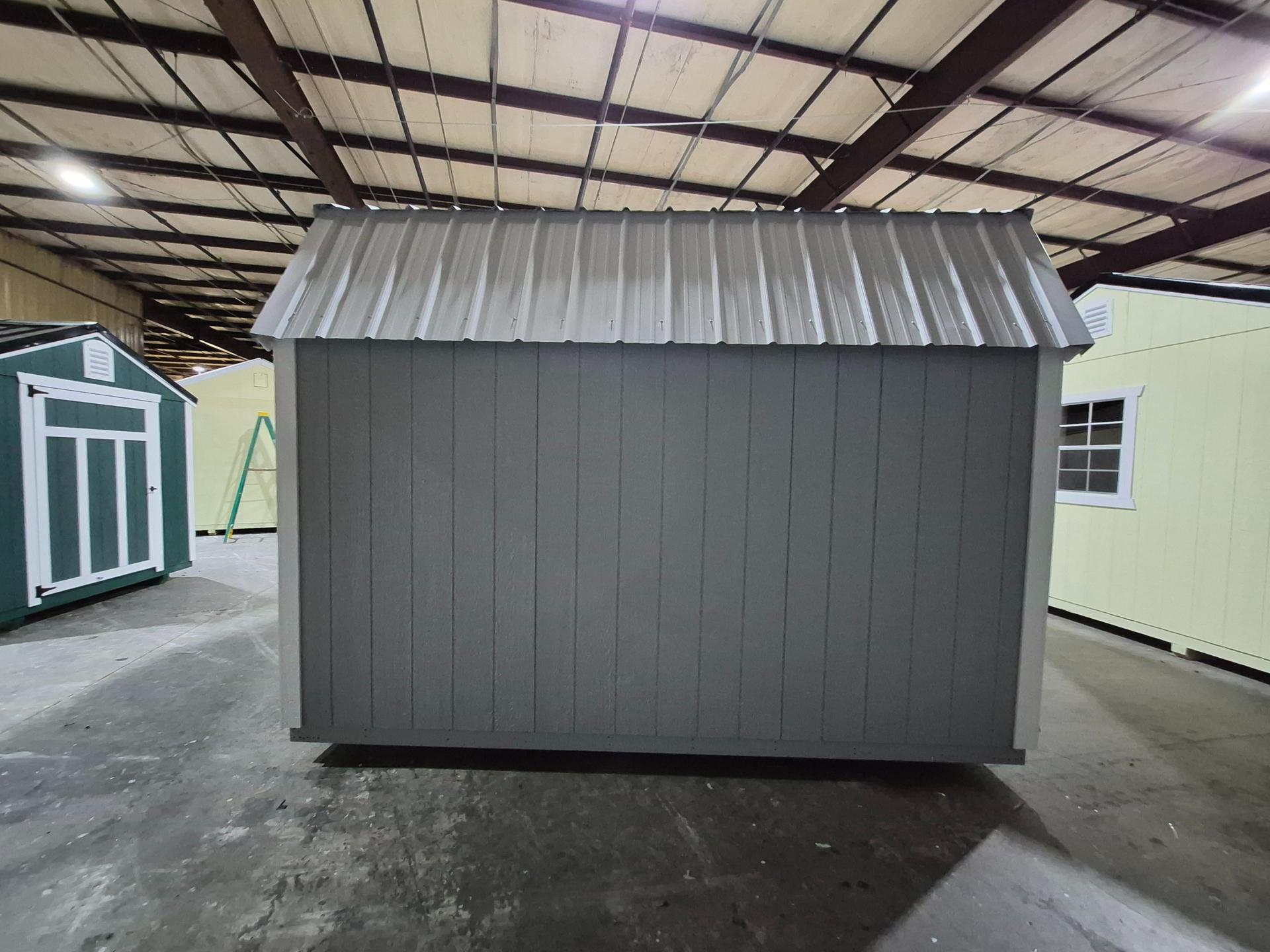 Standard Loft 10x12 portable building in Morning