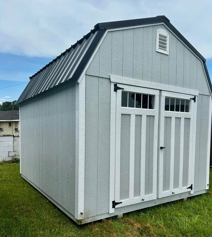 Standard Loft 10x12 portable building in Misty