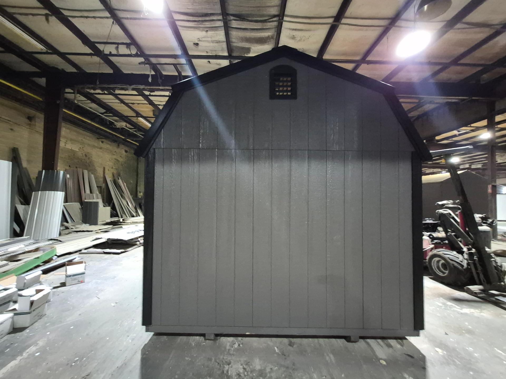 Standard Loft 10x12 portable building in Dark Woods