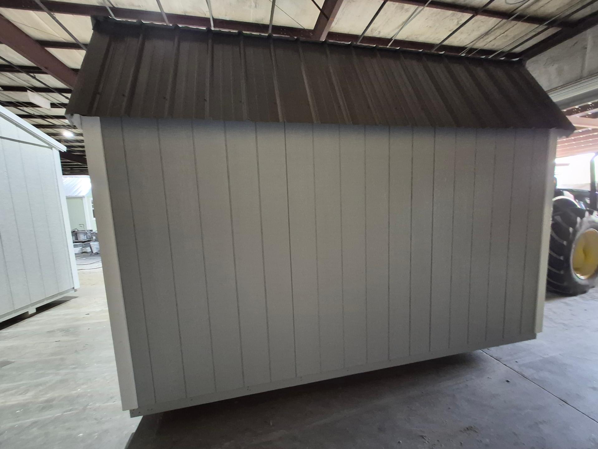 Standard Loft 10x12 portable building in Morning
