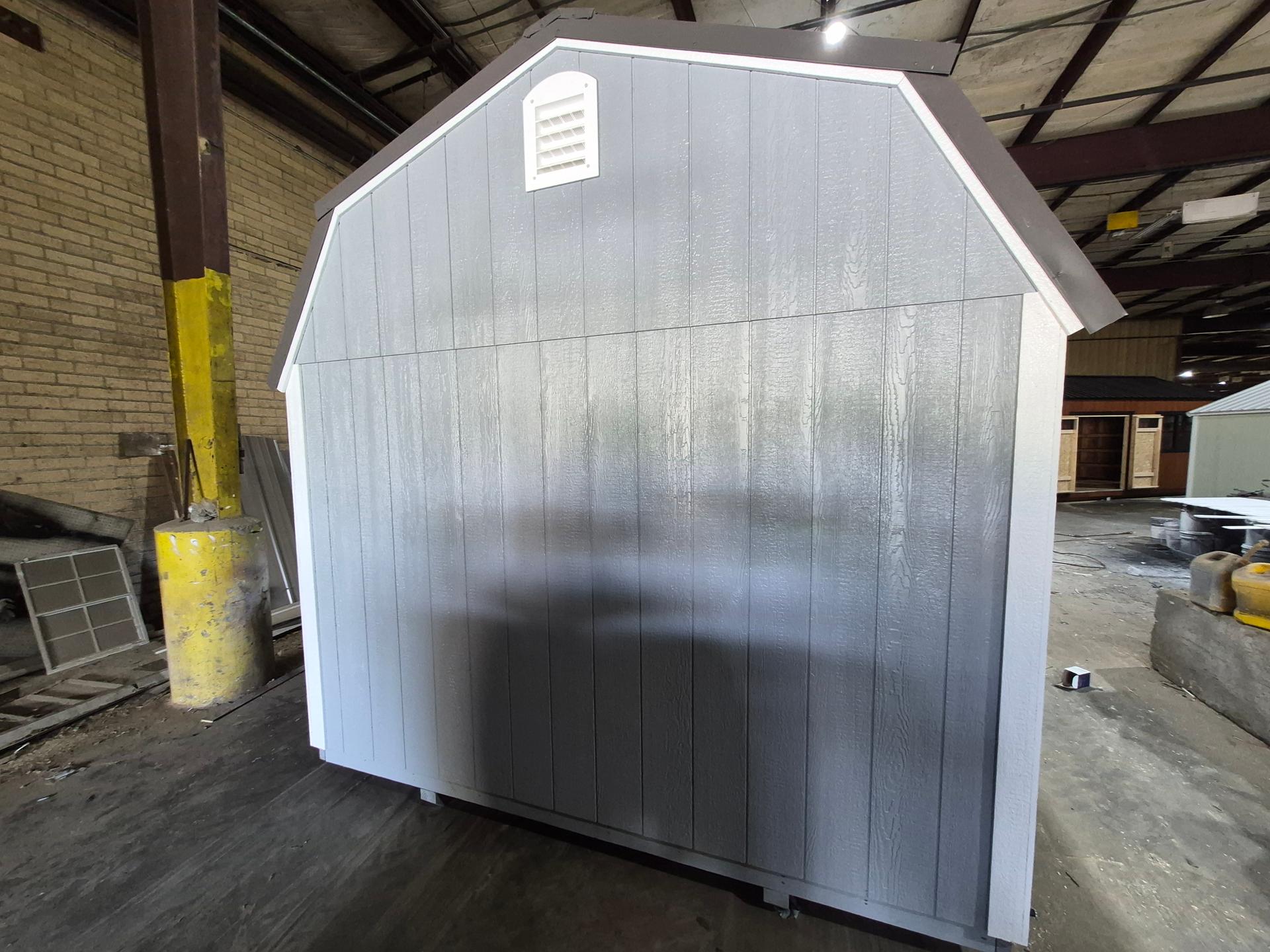 Standard Loft 10x12 portable building in Morning