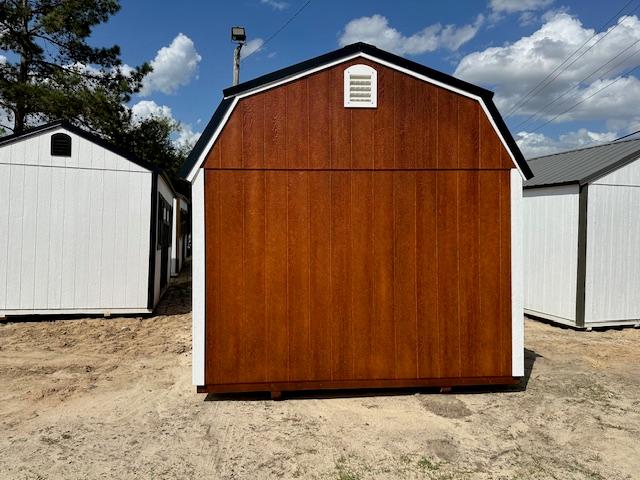 Standard Loft 10x16 portable building in Redwood