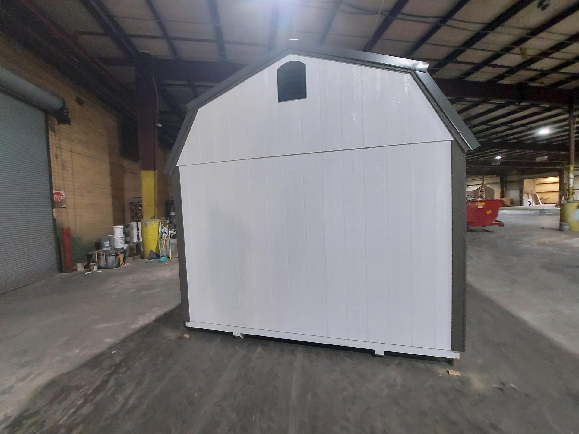 Standard Loft 10x16 portable building in White