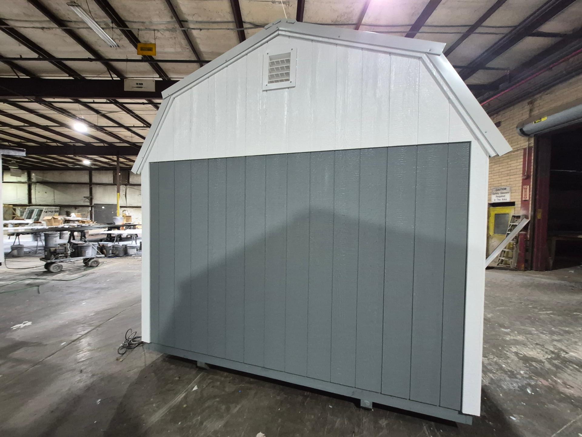 Standard Loft 10x16 portable building in Rough Ride