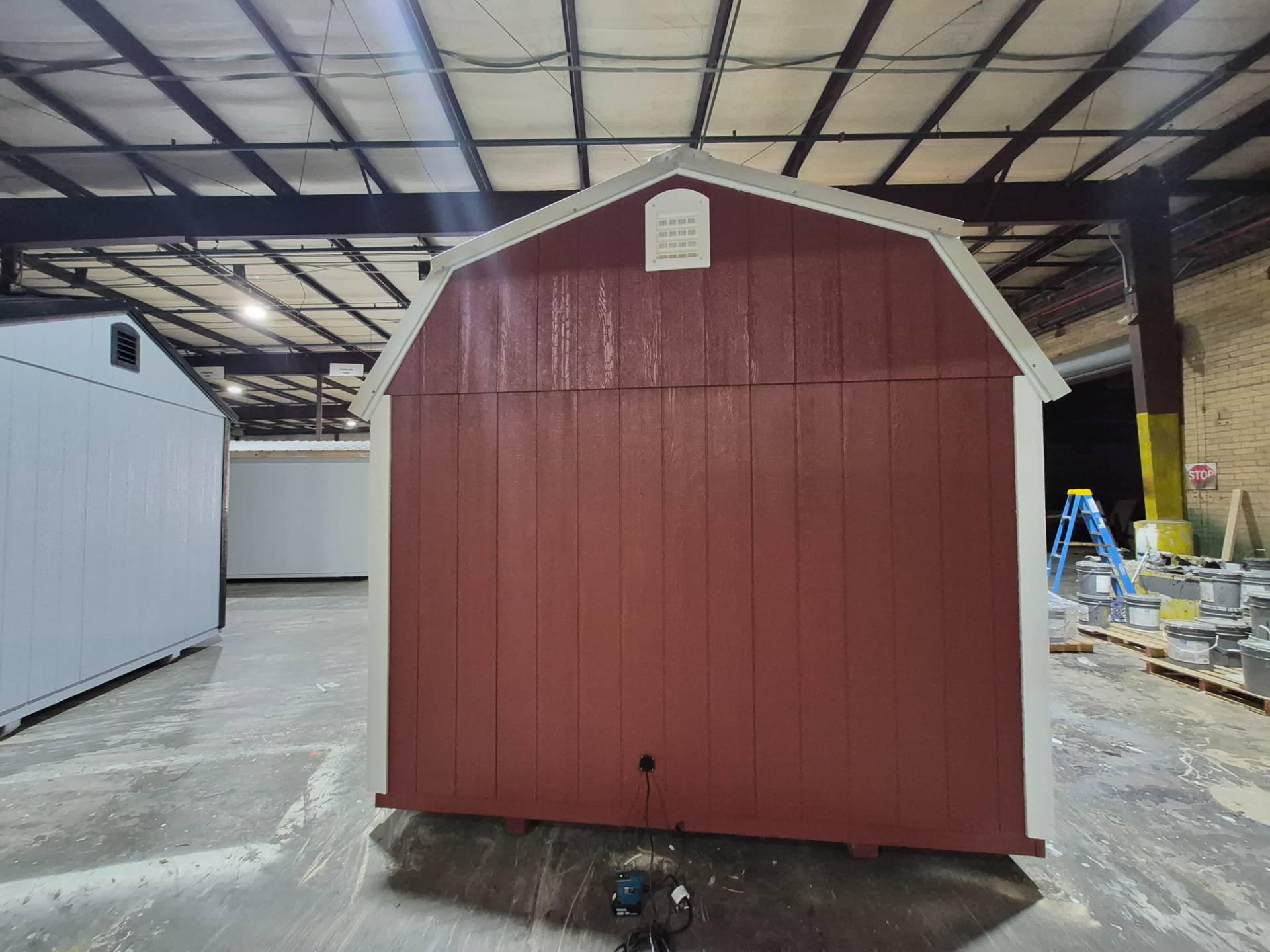 Standard Loft 10x20 portable building in Rustic