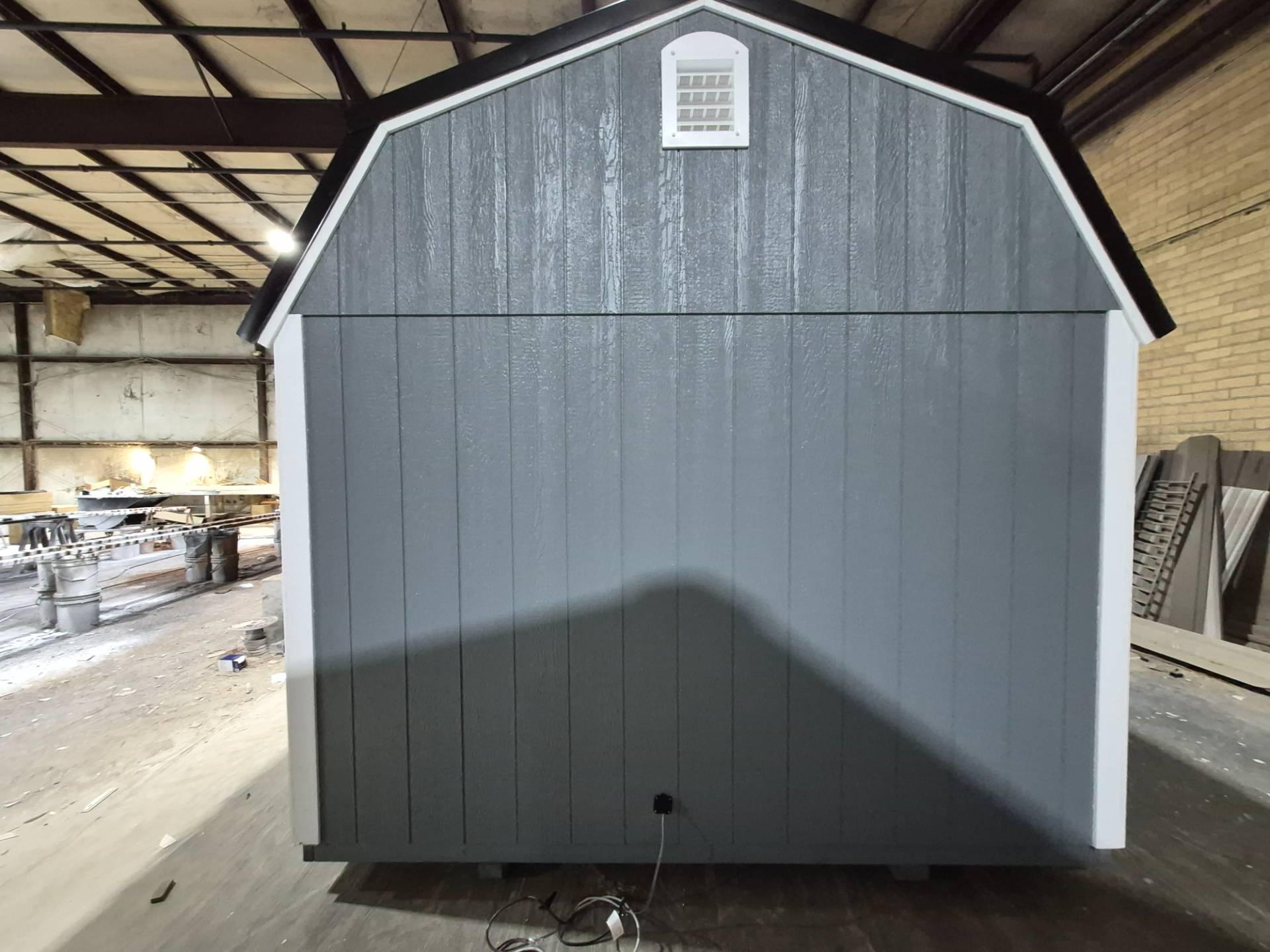 Standard Loft 10x20 portable building in Phoenix Gray