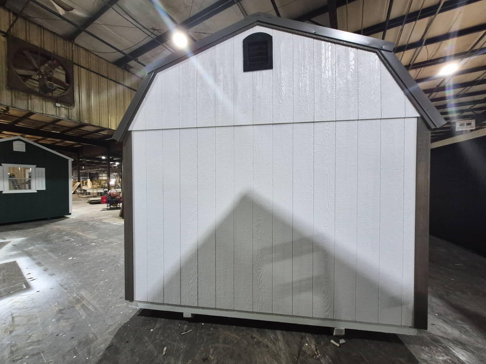 Standard Loft 10x20 portable building in White
