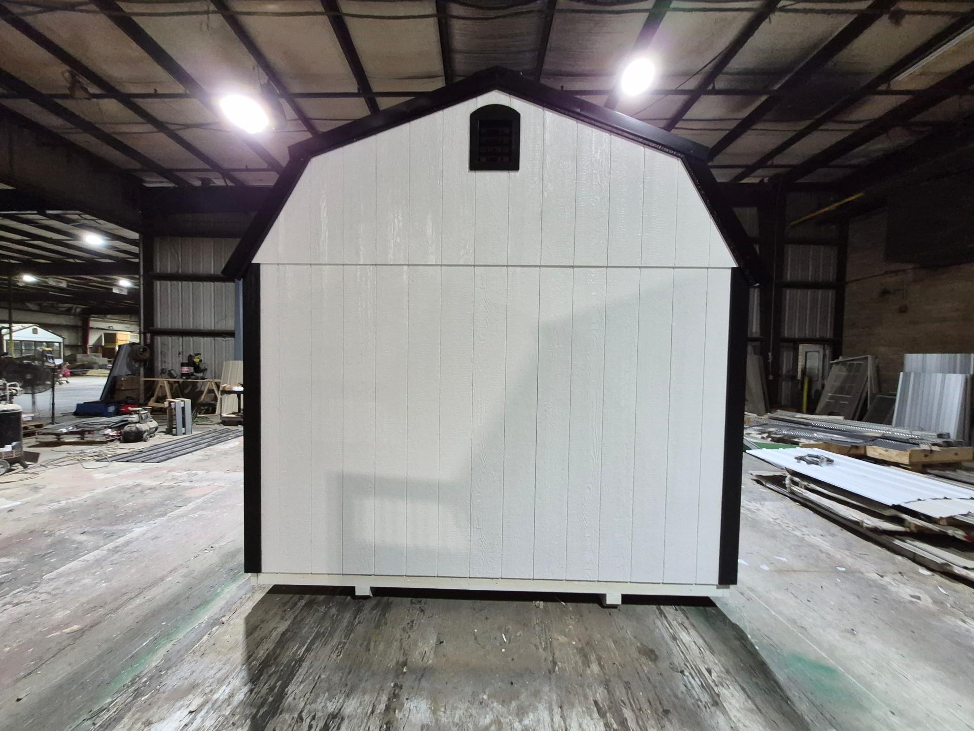 Standard Loft 10x20 portable building in White