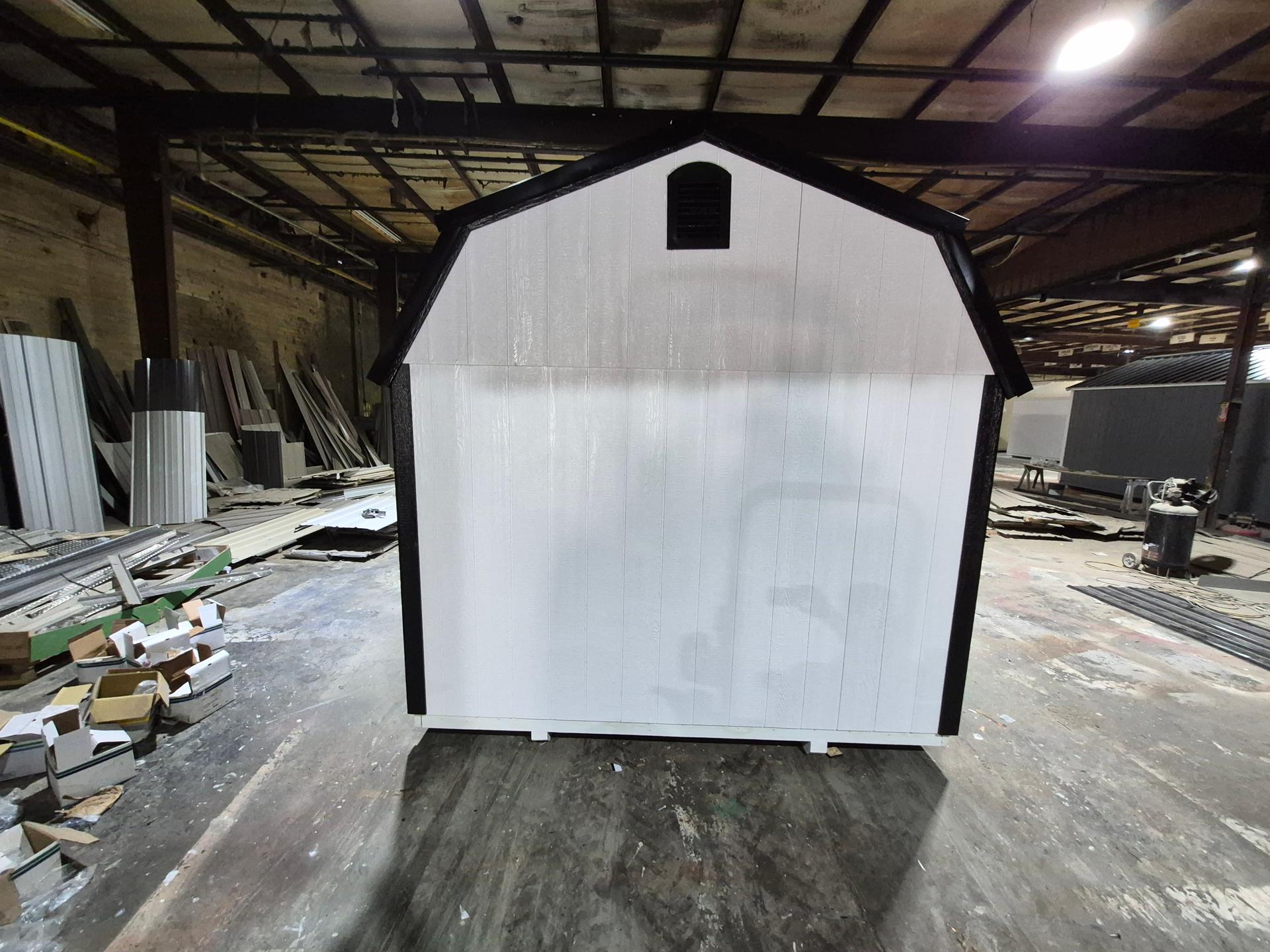 Standard Loft 10x20 portable building in White