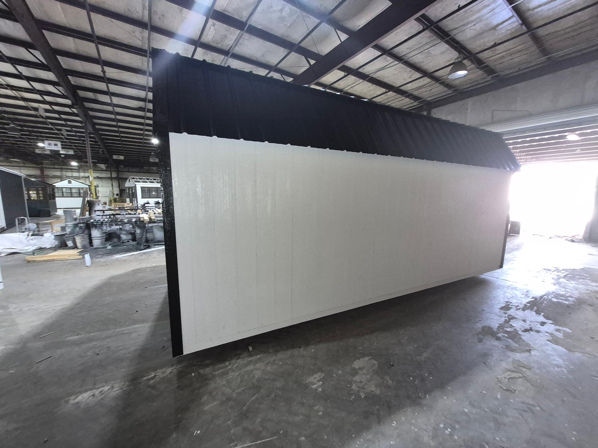 Standard Loft 10x20 portable building in White