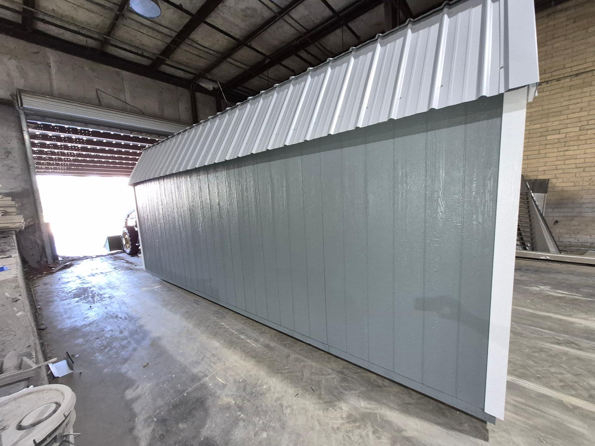 Standard Loft 10x20 portable building in Rough Ride