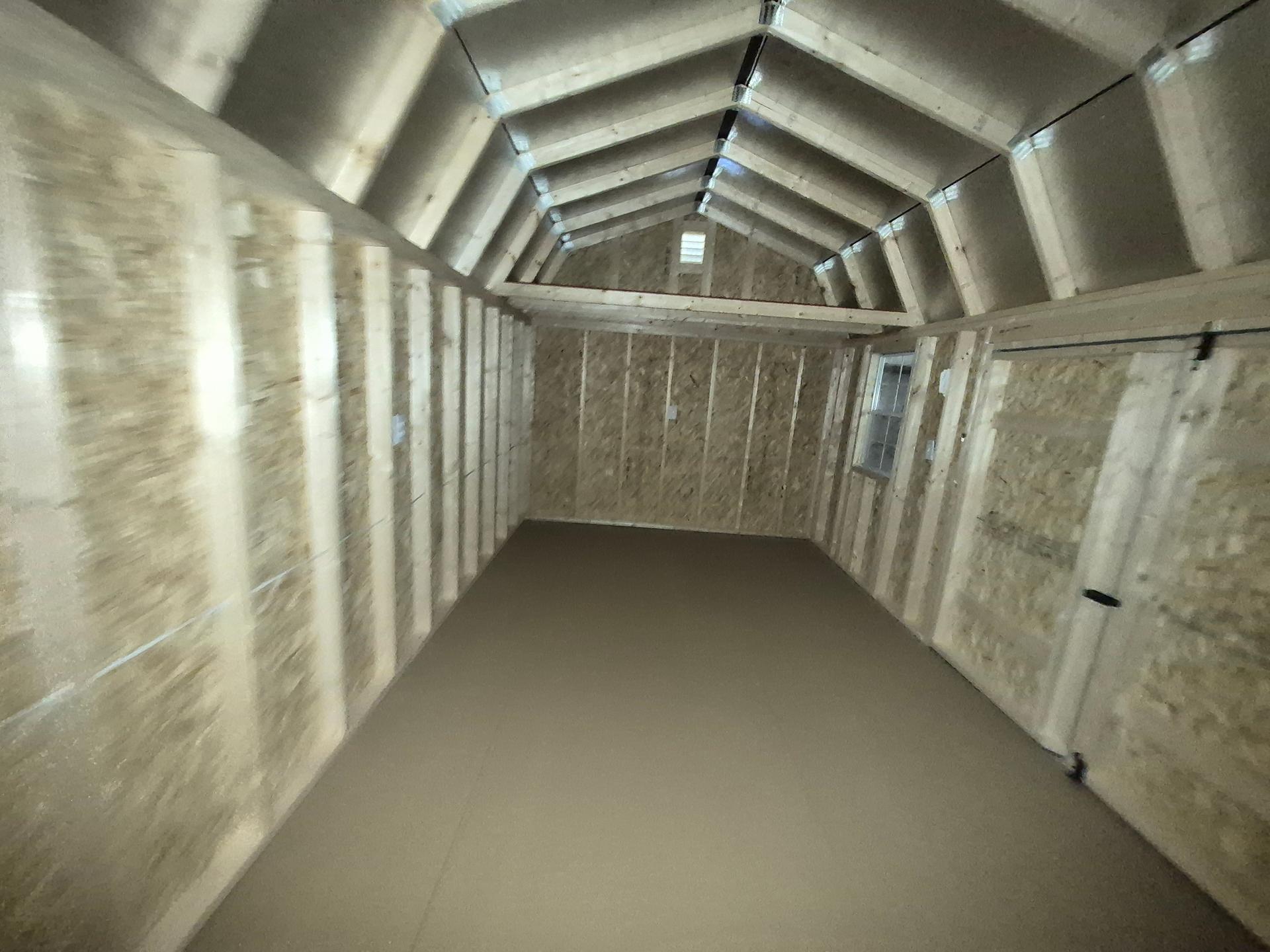 Standard Loft 10x20 portable building in Rough Ride