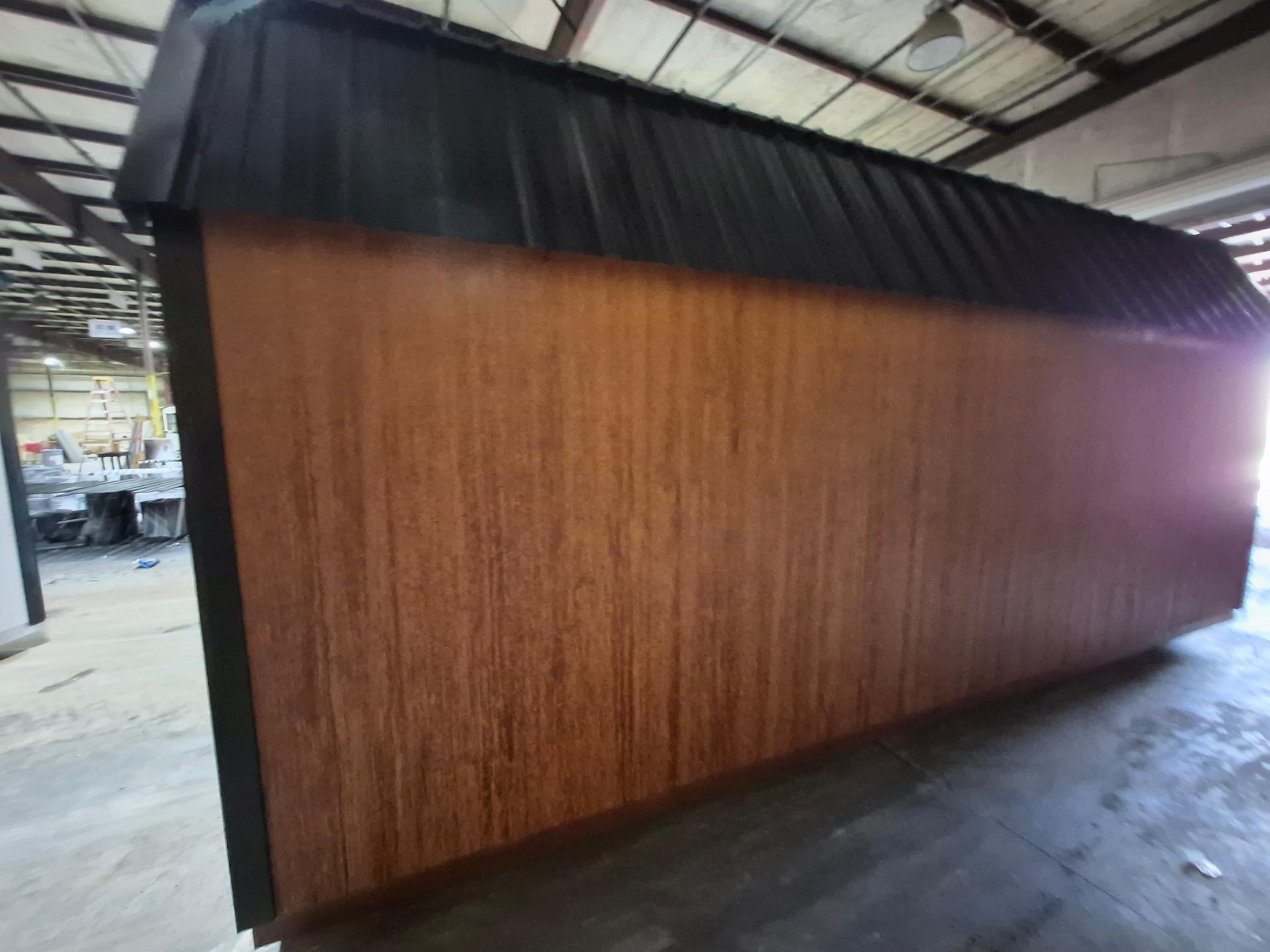 Standard Loft 12x20 portable building in Redwood