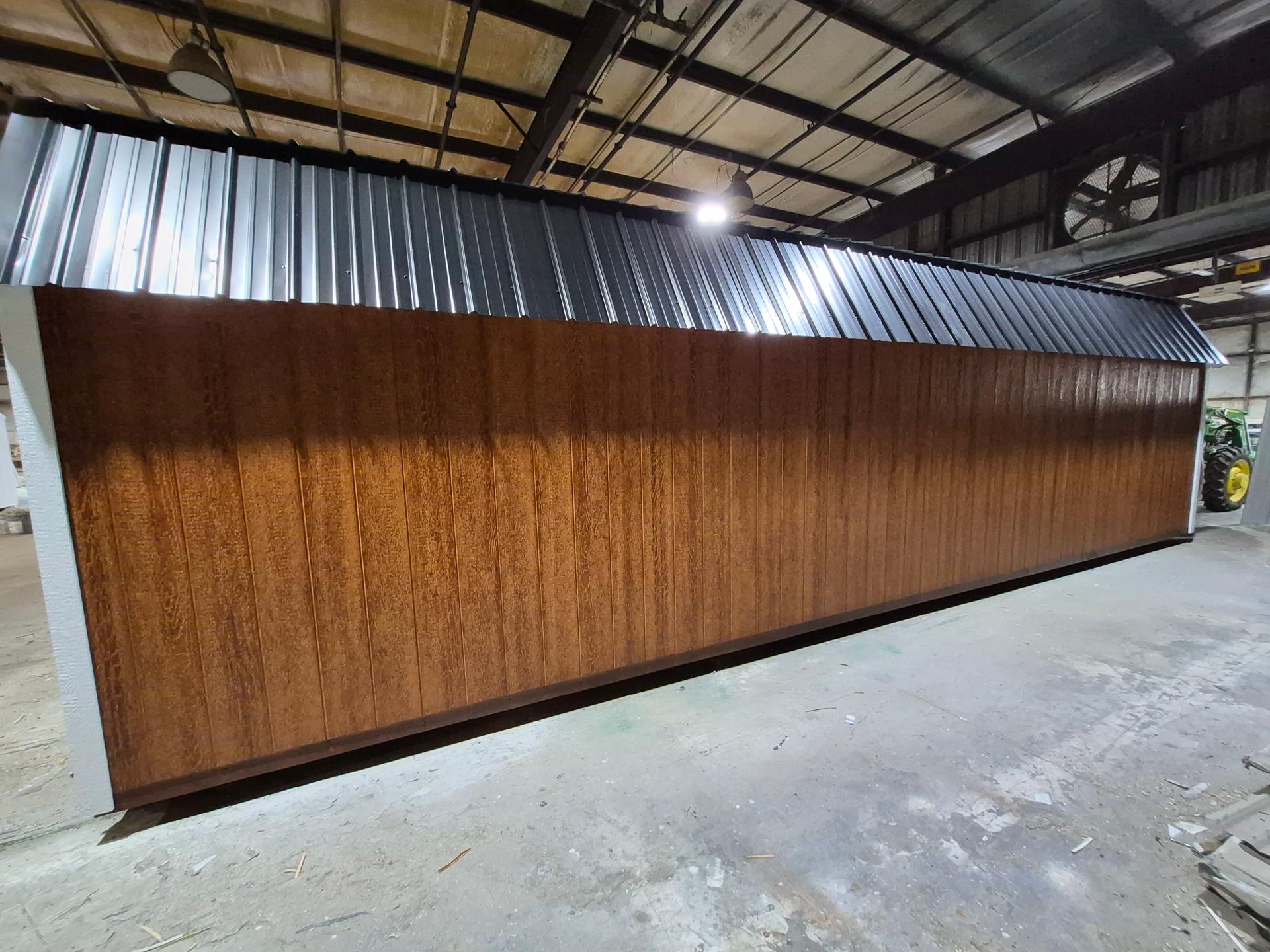 Standard Loft 12x32 portable building in Redwood