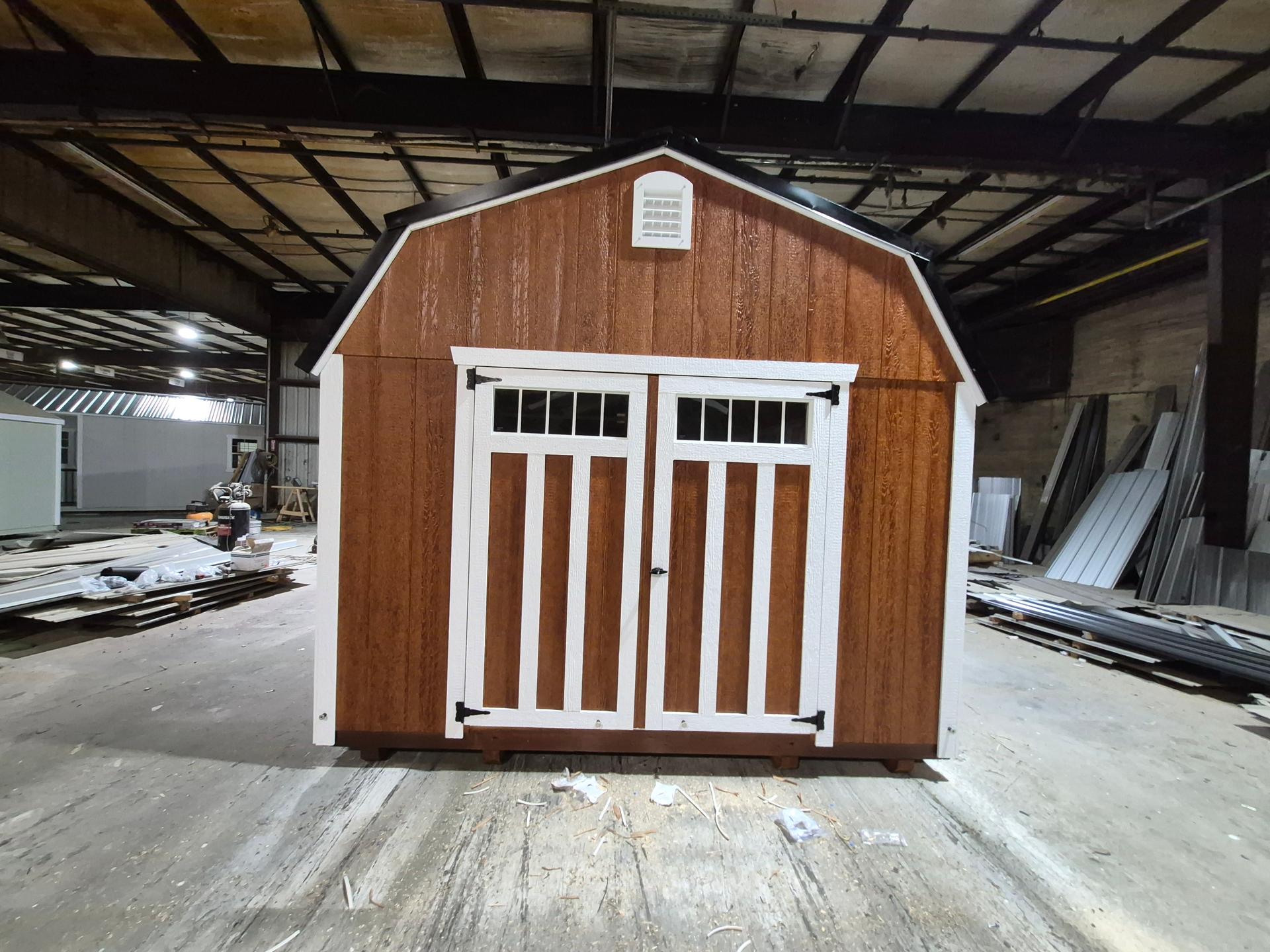 Standard Loft 12x32 portable building in Redwood