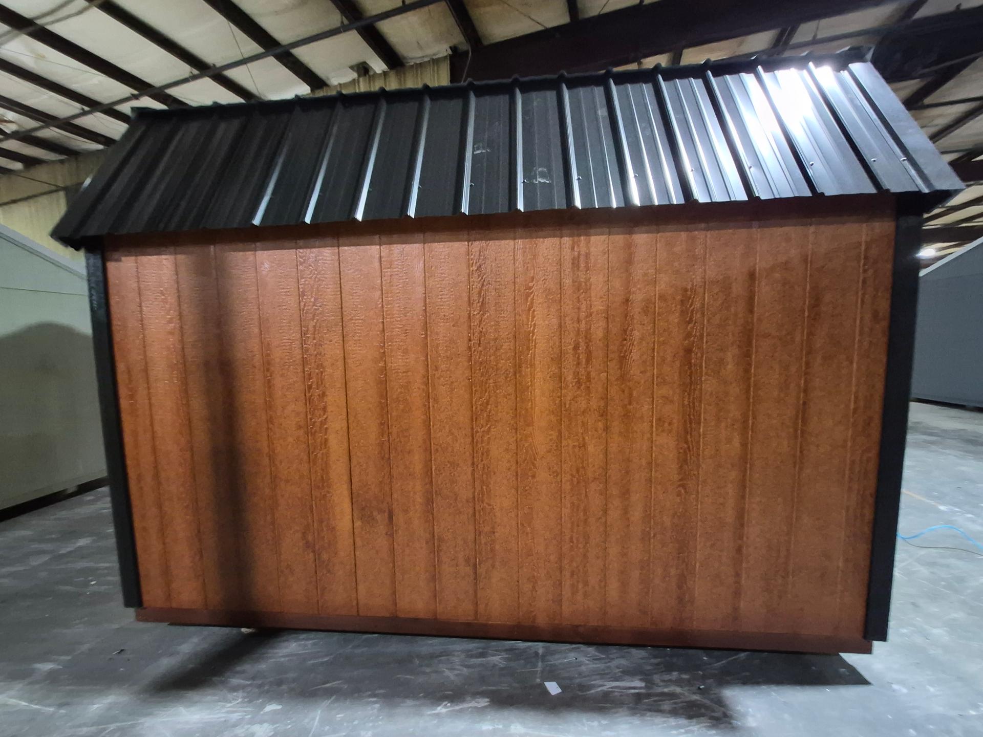 Standard Loft 8x12 portable building in Redwood
