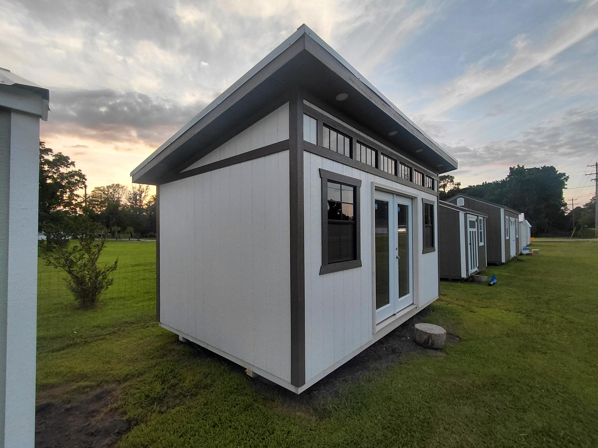 Standard Signature 10x16 portable building in White