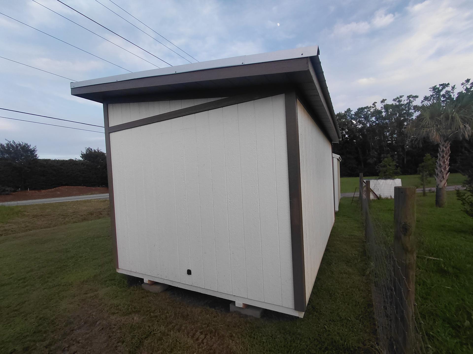 Standard Signature 10x16 portable building in White