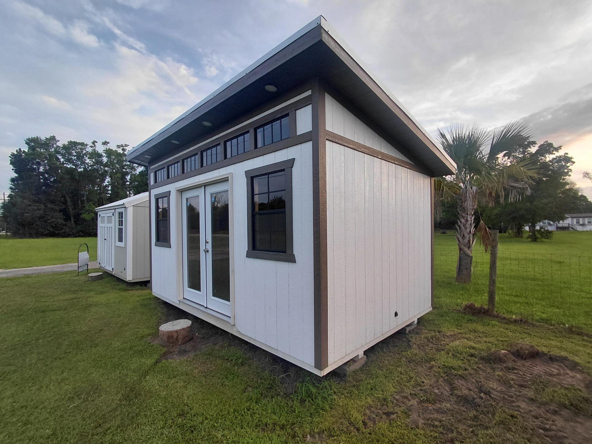 Standard Signature 10x16 portable building in White