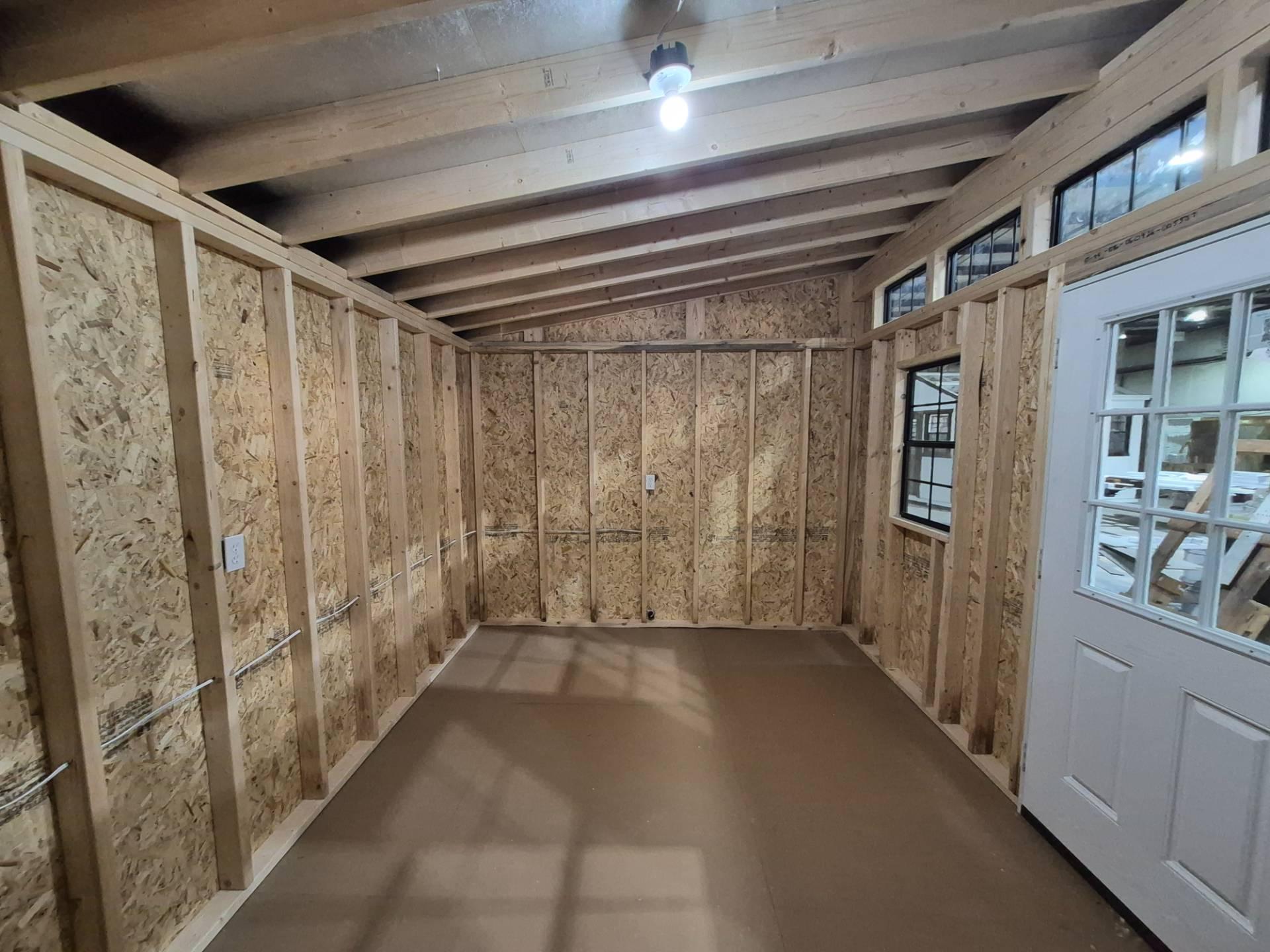 Standard Signature 10x16 portable building in White