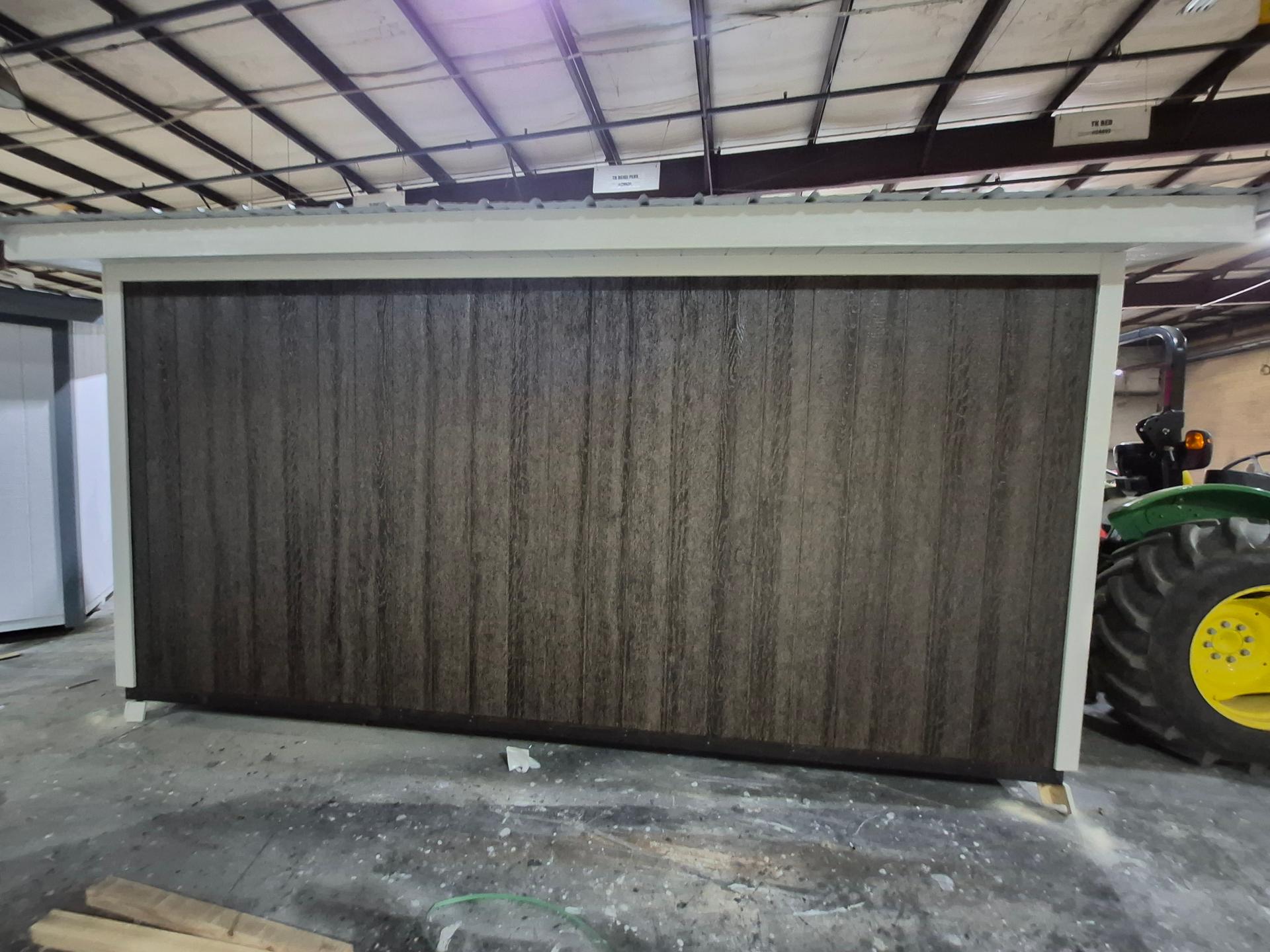 Standard Signature 10x16 portable building in Ebony