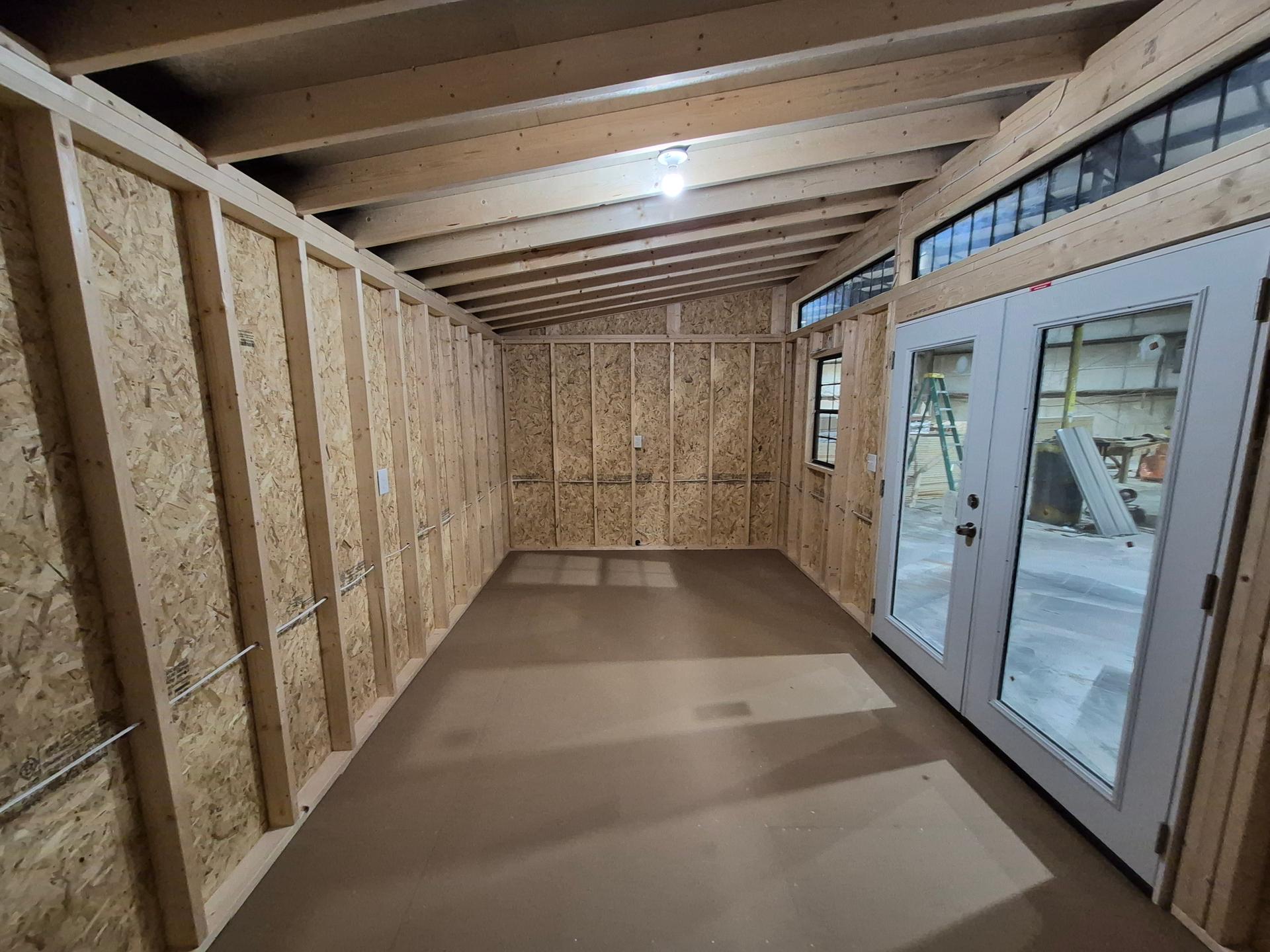 Standard Signature 10x20 portable building in White