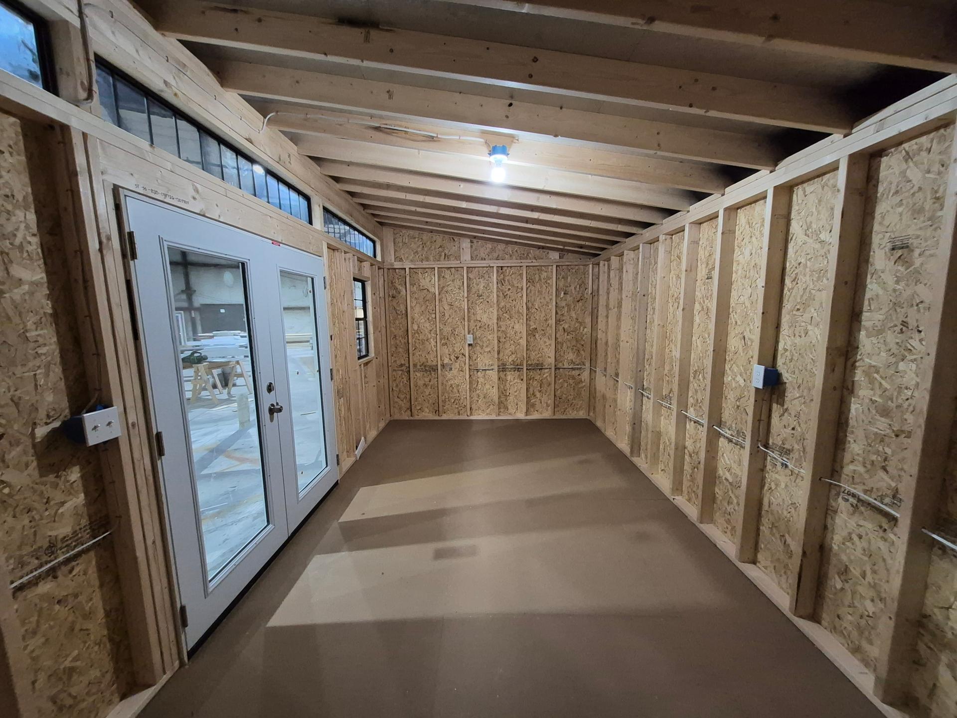Standard Signature 10x20 portable building in White