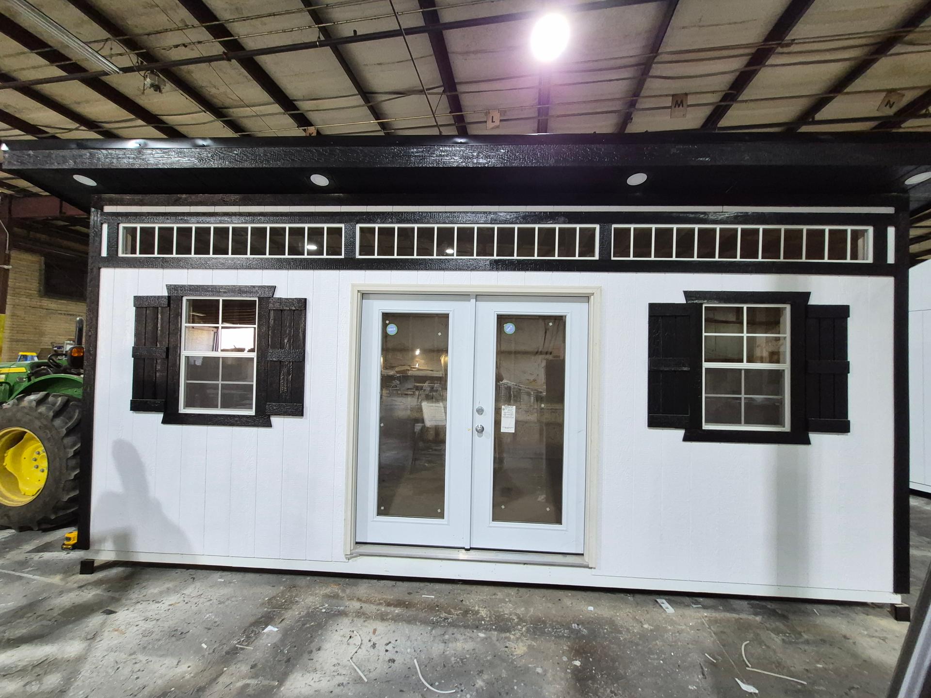 Standard Signature 10x20 portable building in White